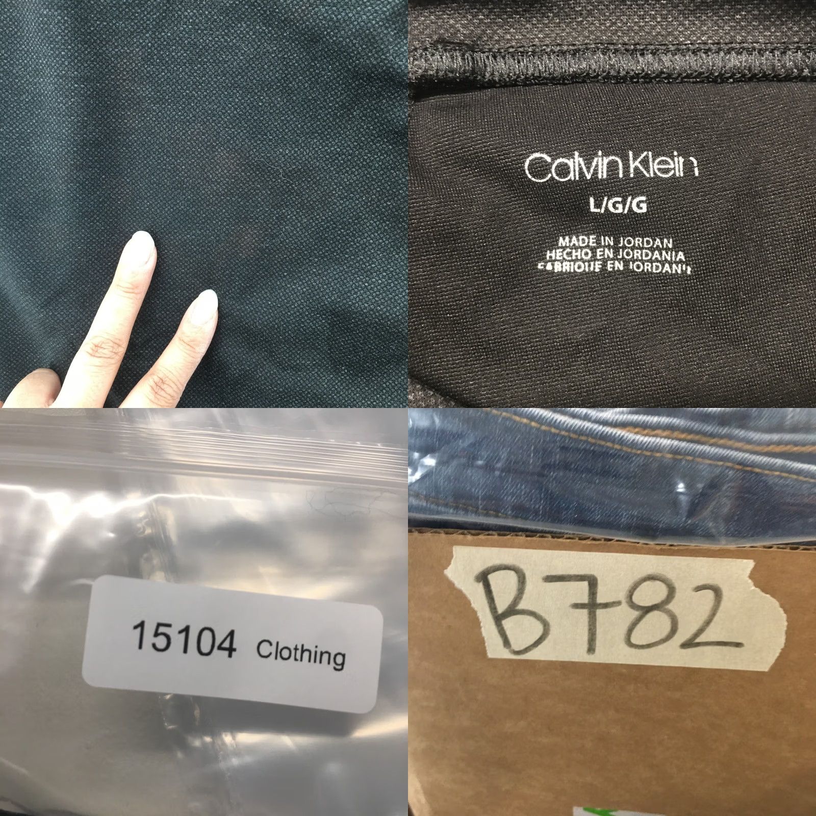 Calvin Klein Calvin Klein Pants Womens Large Gray Pleated Front High Rise Zip Fly Dress Pants Regular Waist 34in Inseam 28in Size 36" / US 14 / IT 50 - 9 Thumbnail