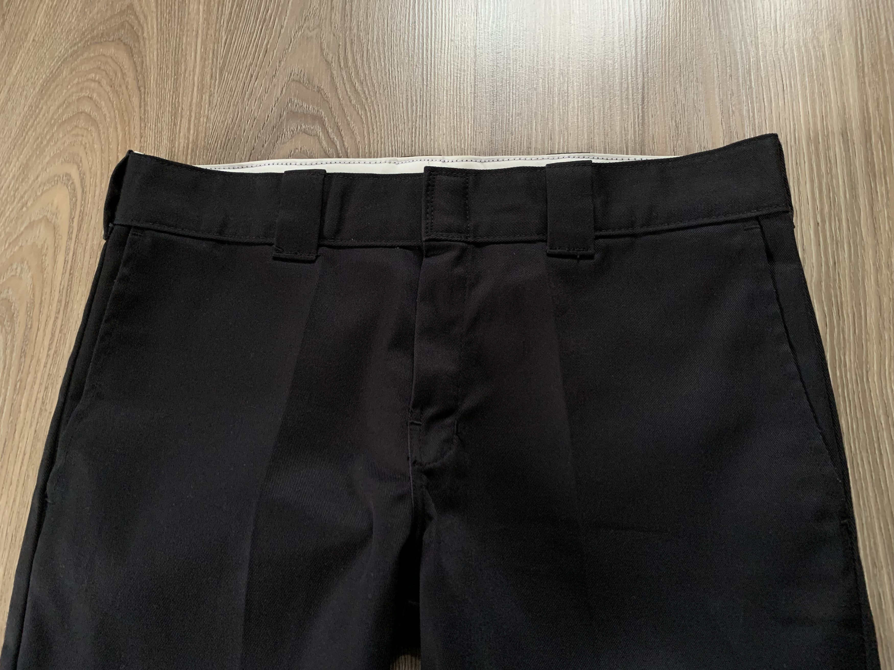 Dickies Dickies Slim Straight Black Pants Trousers Size US 32 / EU 48 - 4 Thumbnail