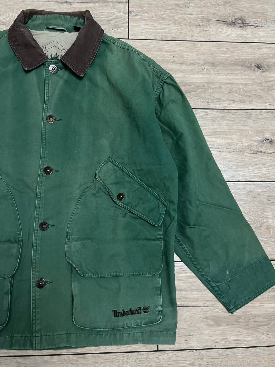 Timberland Timberland Rugged Wear Vintage Cotton Workwear Cargo Jacket Size US M / EU 48-50 / 2 - 18 Thumbnail