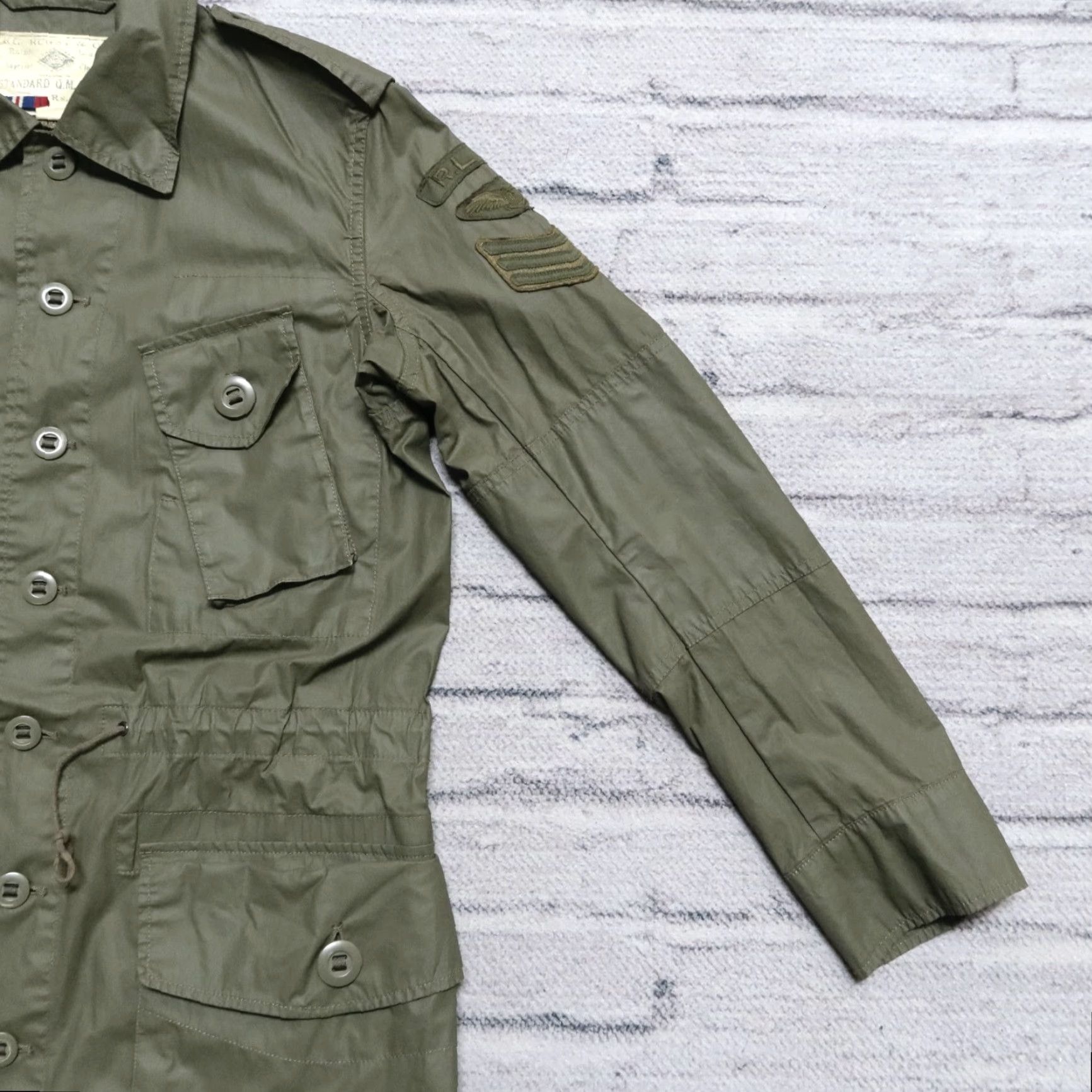 Ralph Lauren VINTAGE Rugby Ralph Lauren Military Style Jacket size S green Size US S / EU 44-46 / 1 - 5 Thumbnail