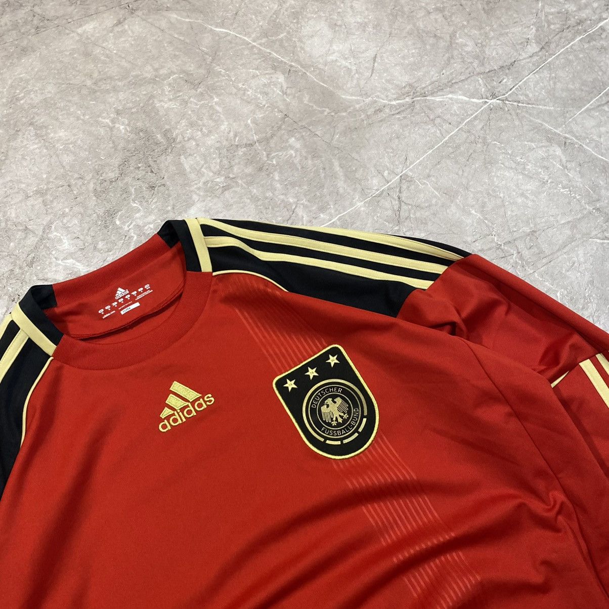 Adidas × Vintage VINTAGE ADIDAS GERMANY GOALKEEEPER LONG SLEEVE SOCCER JERSEY Size US M / EU 48-50 / 2 - 3 Thumbnail