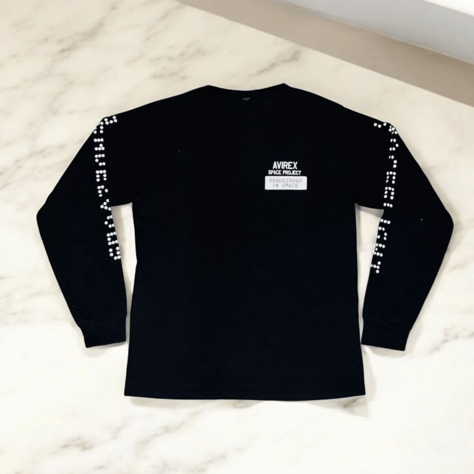 Avirex Avirex GATV-5005 Space Flight Rendezvous Long Sleeve T-Shirt Size US L / EU 52-54 / 3 - 3 Thumbnail