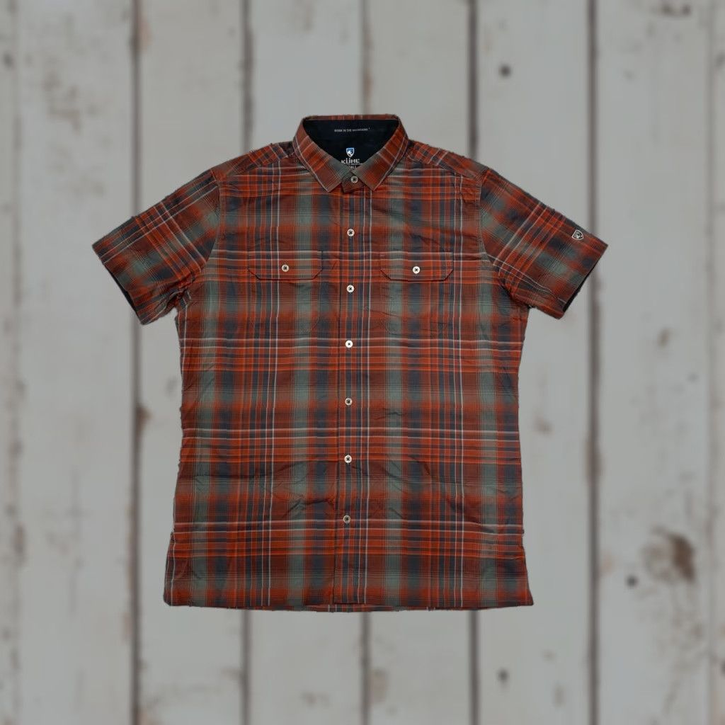 Born Kuhl Born In The Mountain Short Sleeve Shirt Men Size Small Red Size US S / EU 44-46 / 1 - 1 Thumbnail