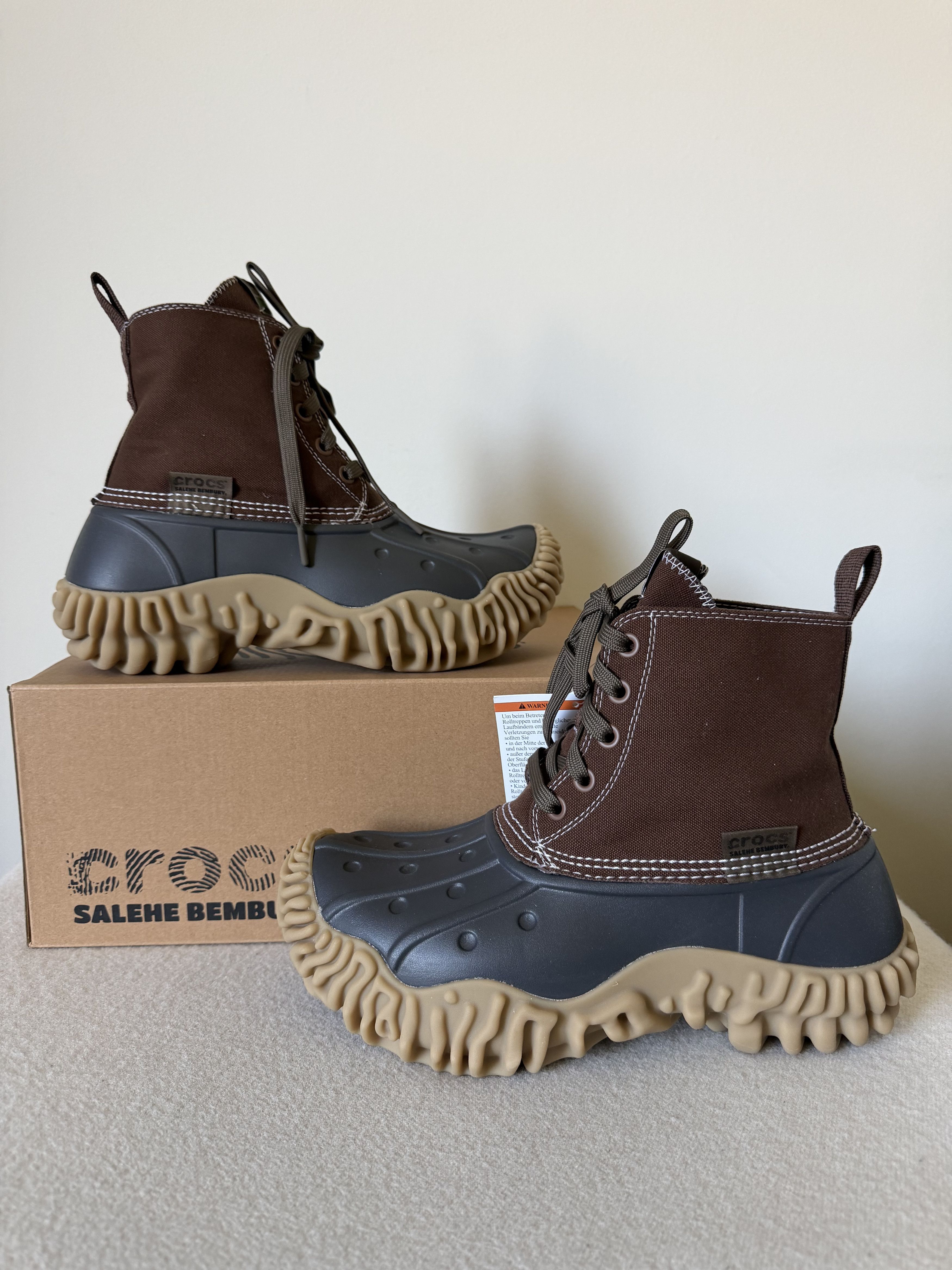 Crocs × Salehe Bembury Salehe Bembury Crocs Pollex Cypress in Taho Brown Size US 8 / EU 41 - 2 Thumbnail