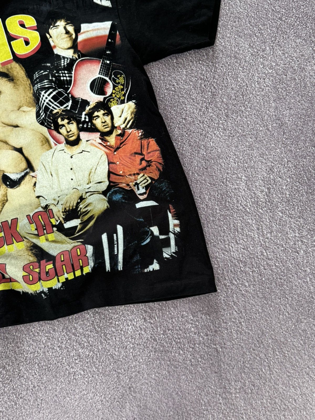 Band Tees Vintage Oasis Multicolour 90s Crazy Band T-Shirt Size US M / EU 48-50 / 2 - 8 Thumbnail