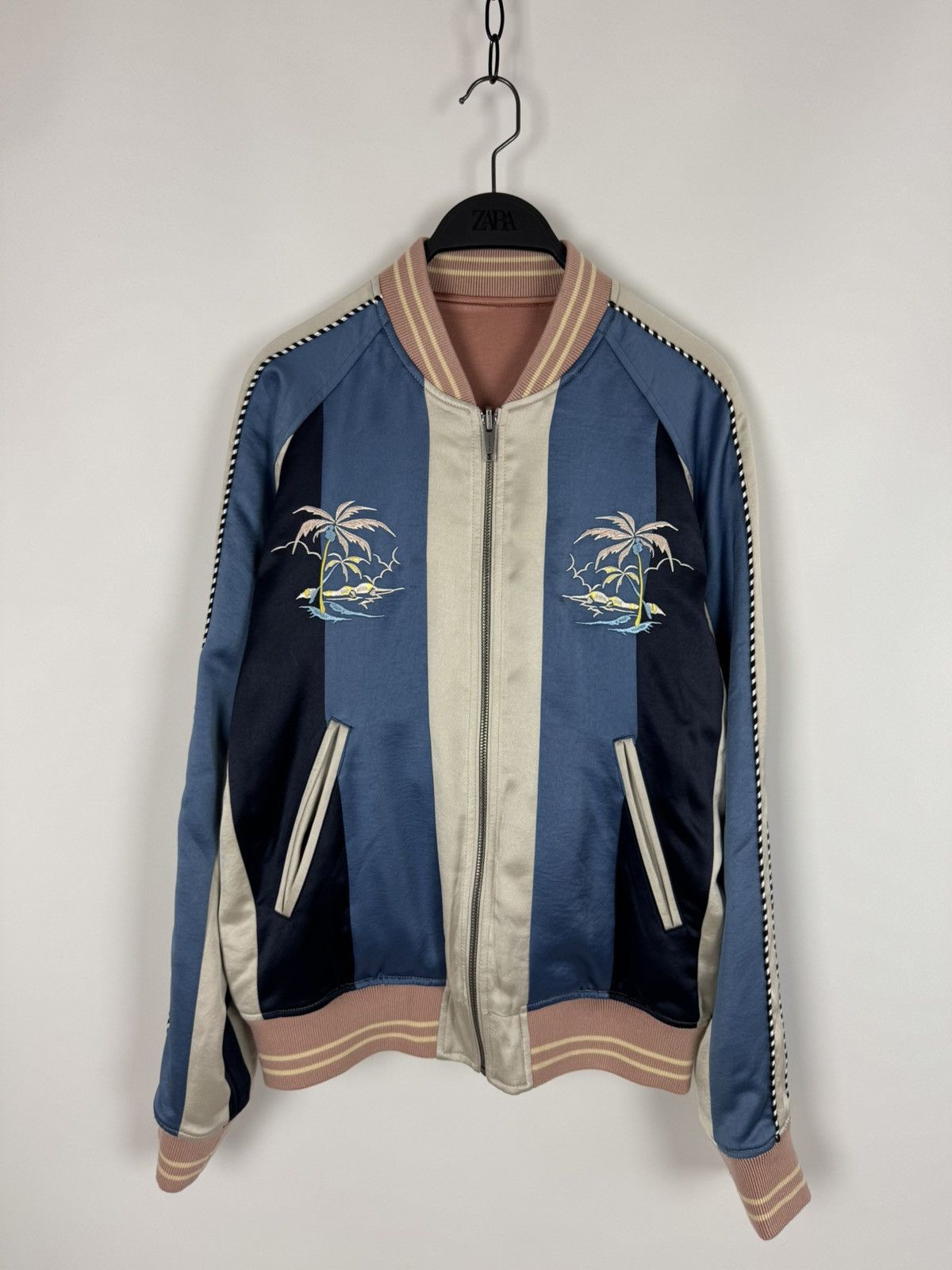 The Kooples NWT The Kooples Reversible Blouson Bomber Jacket Size US S / EU 44-46 / 1 - 1 Thumbnail