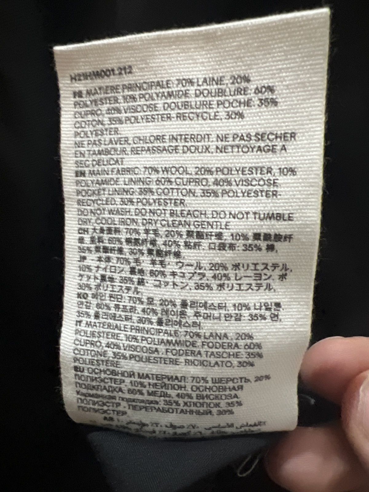 AMI Ami Single Breasted overcoat Size US L / EU 52-54 / 3 - 6 Thumbnail