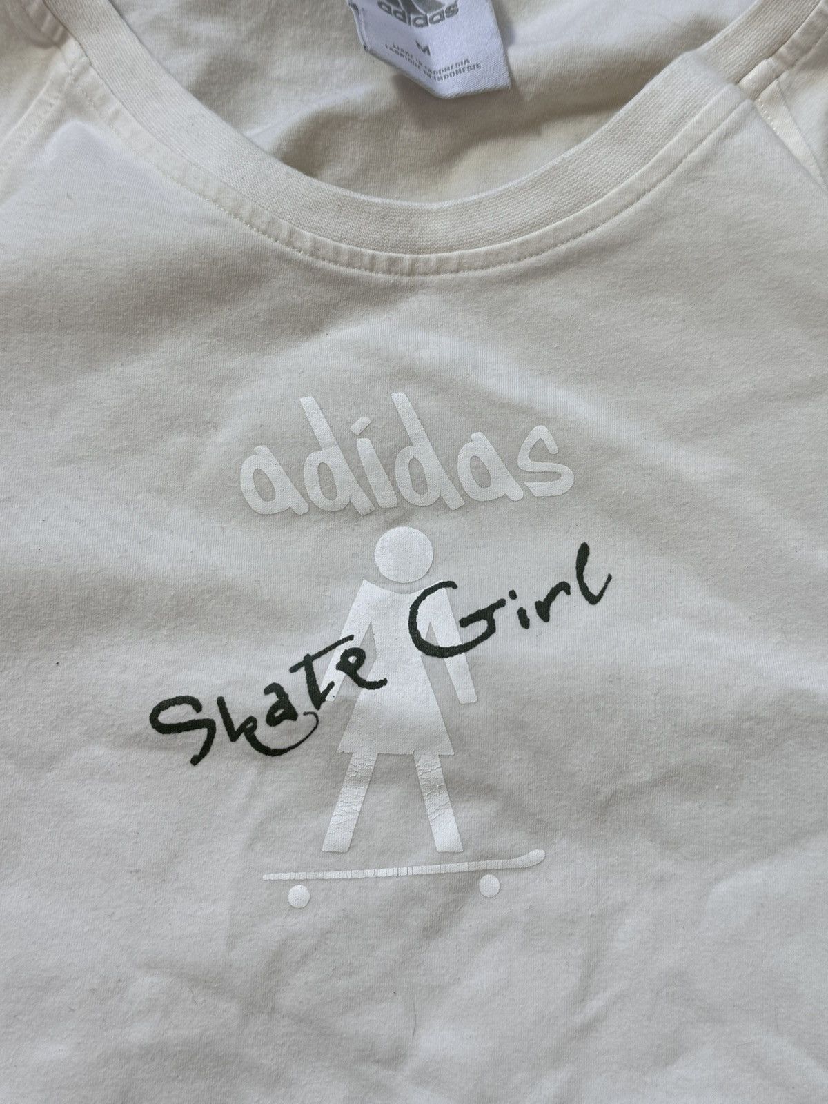Adidas × Vintage VINTAGE ADIDAS SKATE GIRL 2000s TEE SHIRT Size M / US 6-8 / IT 42-44 - 4 Thumbnail