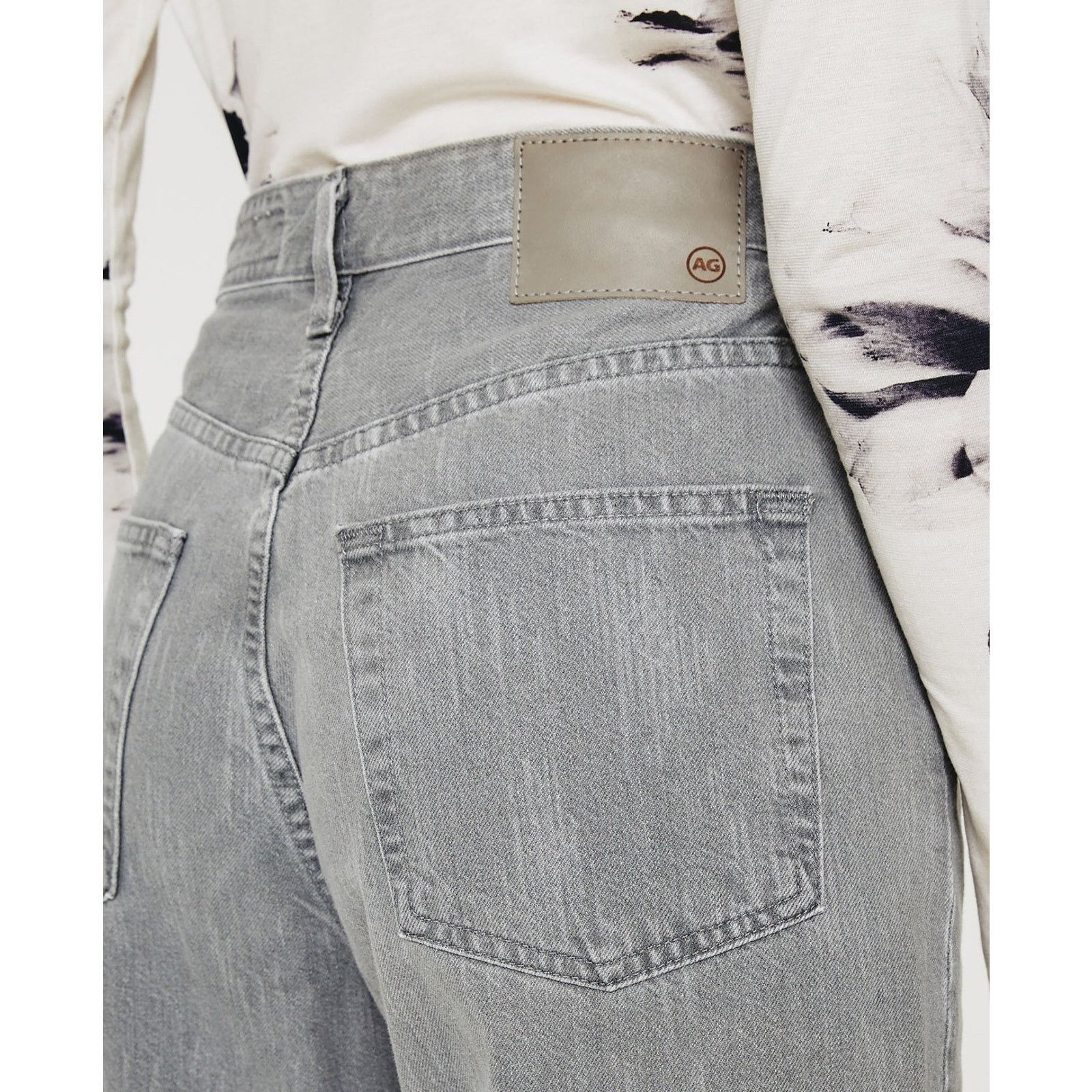 AG Adriano Goldschmied AG Ezzra 30 True Boyfriend Ikat Freestyle Jeans $235 Size 30" / US 8 / IT 44 - 3 Thumbnail