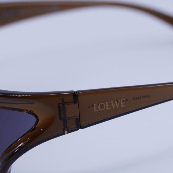Loewe Loewe LW40143U 47A Sunglasses - Shiny Transparent Brown Size ONE SIZE - 7 Thumbnail