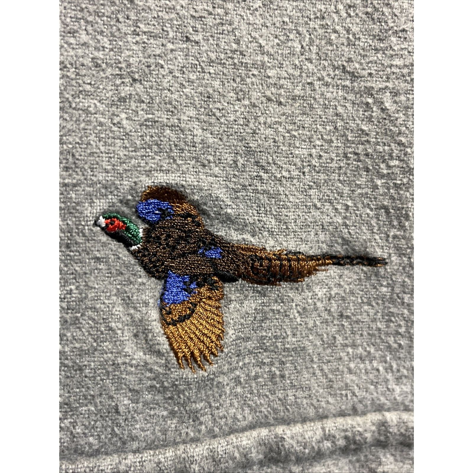 Cabelas VTG Cabelas Shirt Large Gray Chamois Hunting Pheasant Logo Size US L / EU 52-54 / 3 - 4 Thumbnail