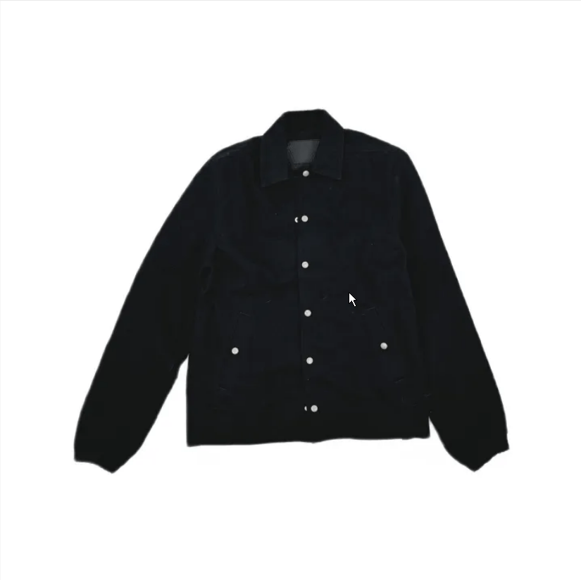 Rick Owens Rick Owens DRKSHDW Black Snap Button Jacket Men's M Size US M / EU 48-50 / 2 - 11 Thumbnail