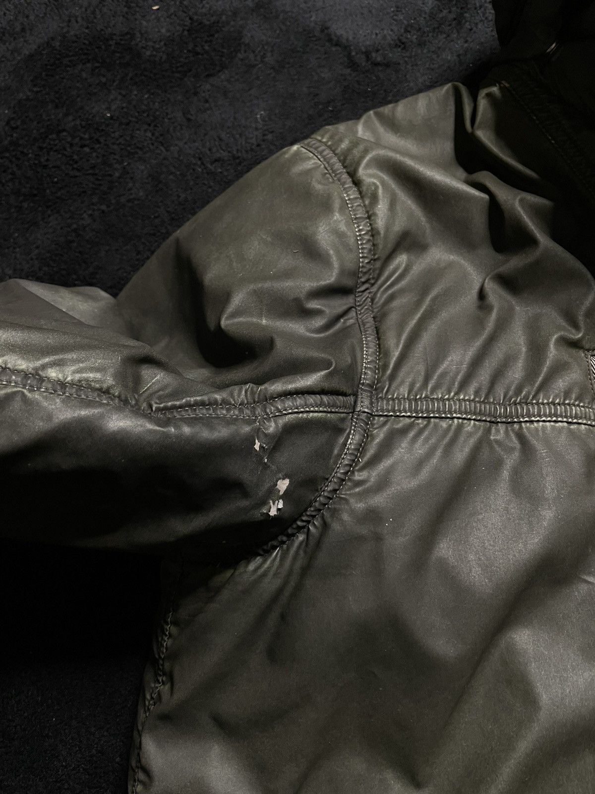 Stone Island AW2010 Archive Stone Island Liquid Reflective Bomber Jacket Size US XL / EU 56 / 4 - 18 Thumbnail