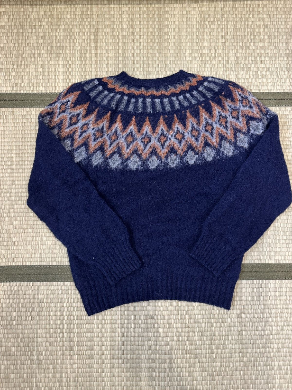 Howlin' Howlin Fair Isle Wool Sweater Size US M / EU 48-50 / 2 - 2 Thumbnail