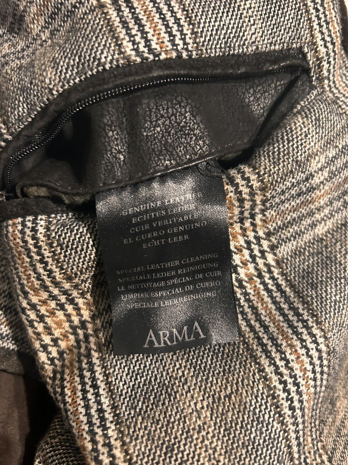 ARMA Arma leather jacket Size US L / EU 52-54 / 3 - 4 Thumbnail