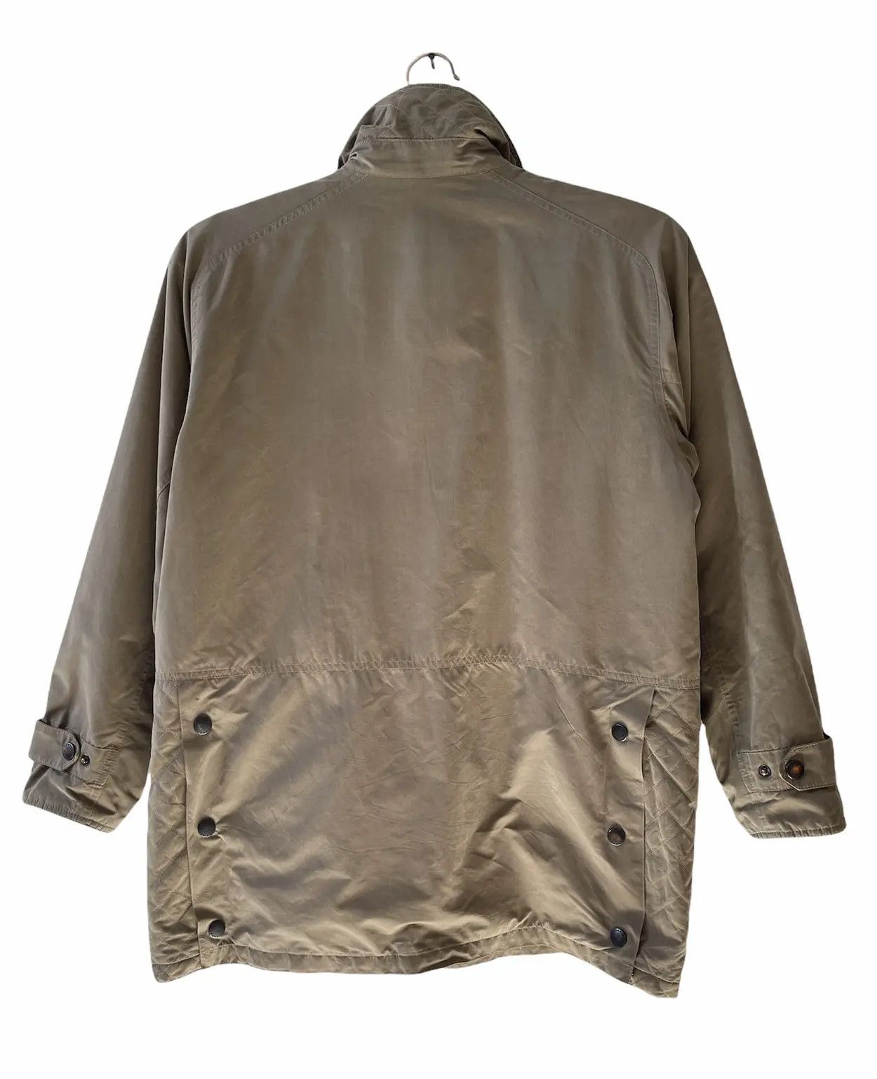 Barbour 🔥 Parka down jacket vintage fleece lining size M kaki Size US M / EU 48-50 / 2 - 10 Thumbnail
