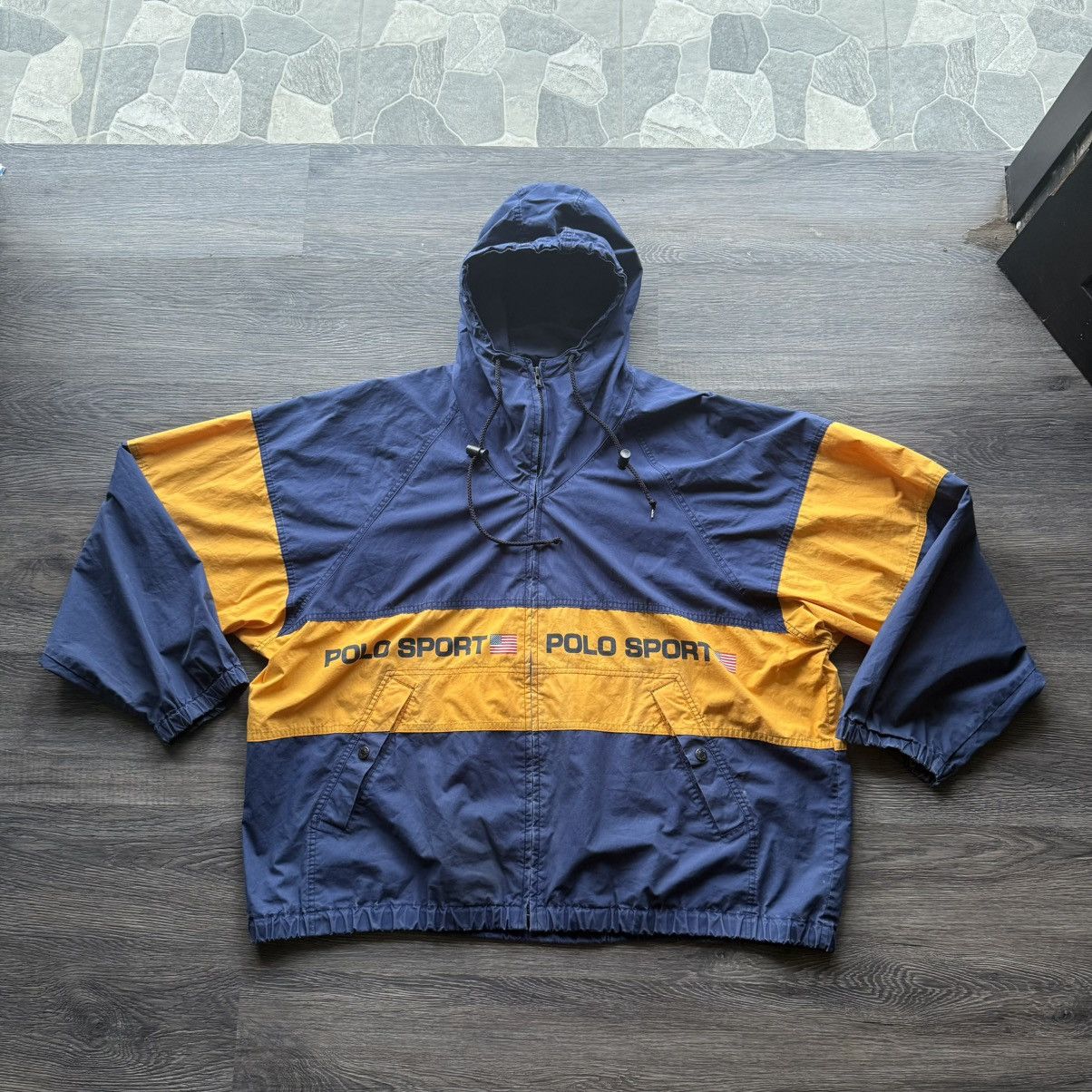 Polo Ralph Lauren Vintage Polo Sport Ralph Laurent Circa 1995-1996 Size US XL / EU 56 / 4 - 1 Thumbnail