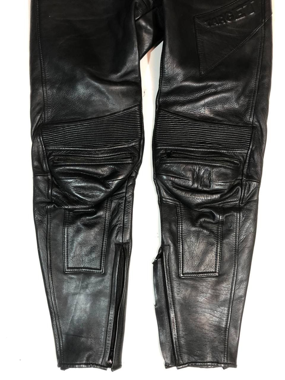 Leather Target Racing Moto Leather Pants Vintage Size US 32 / EU 48 - 3 Thumbnail