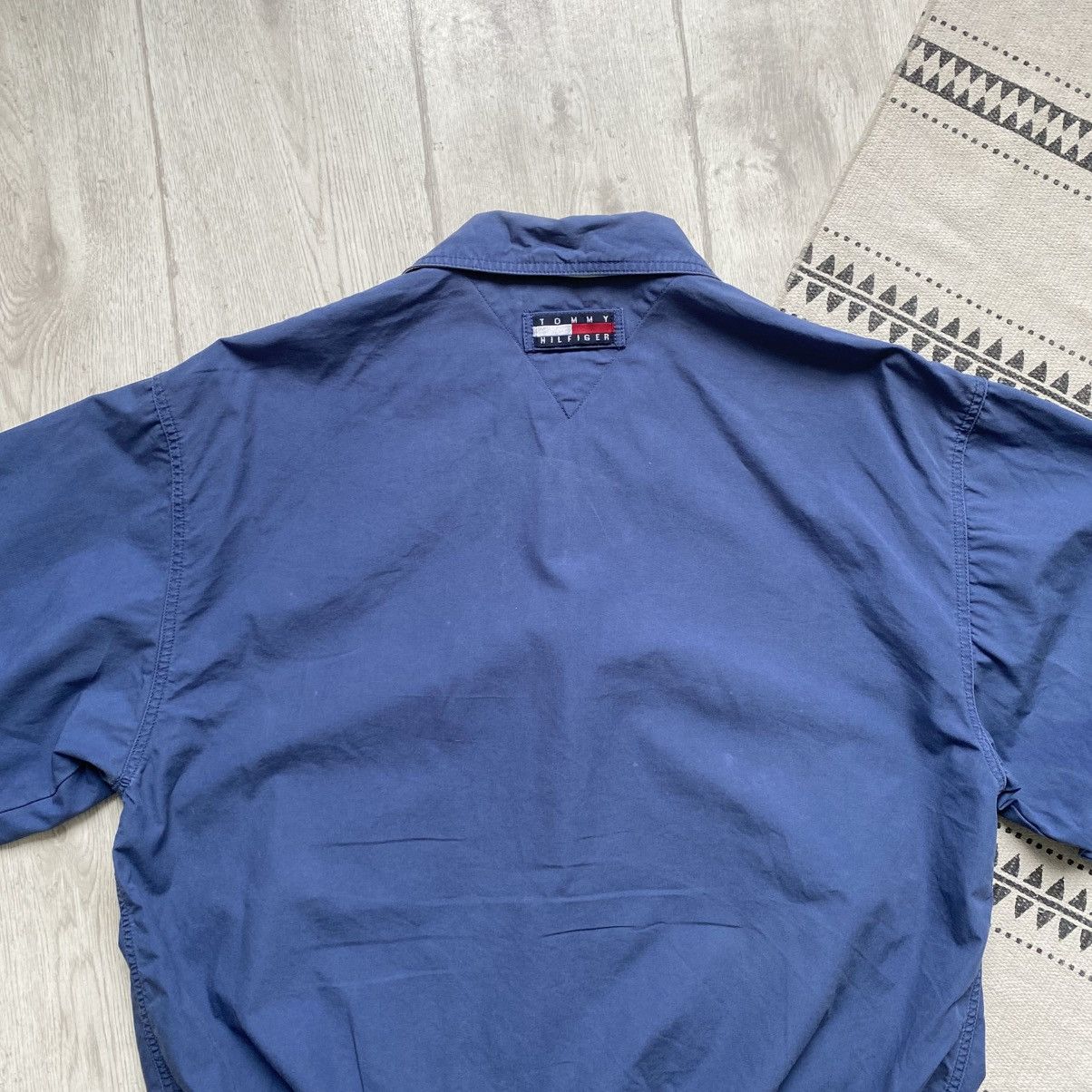 Tommy Hilfiger Vintage 90s Faded Tommy Hilfiger jacket light bomber Y2K Size US XL / EU 56 / 4 - 14 Thumbnail