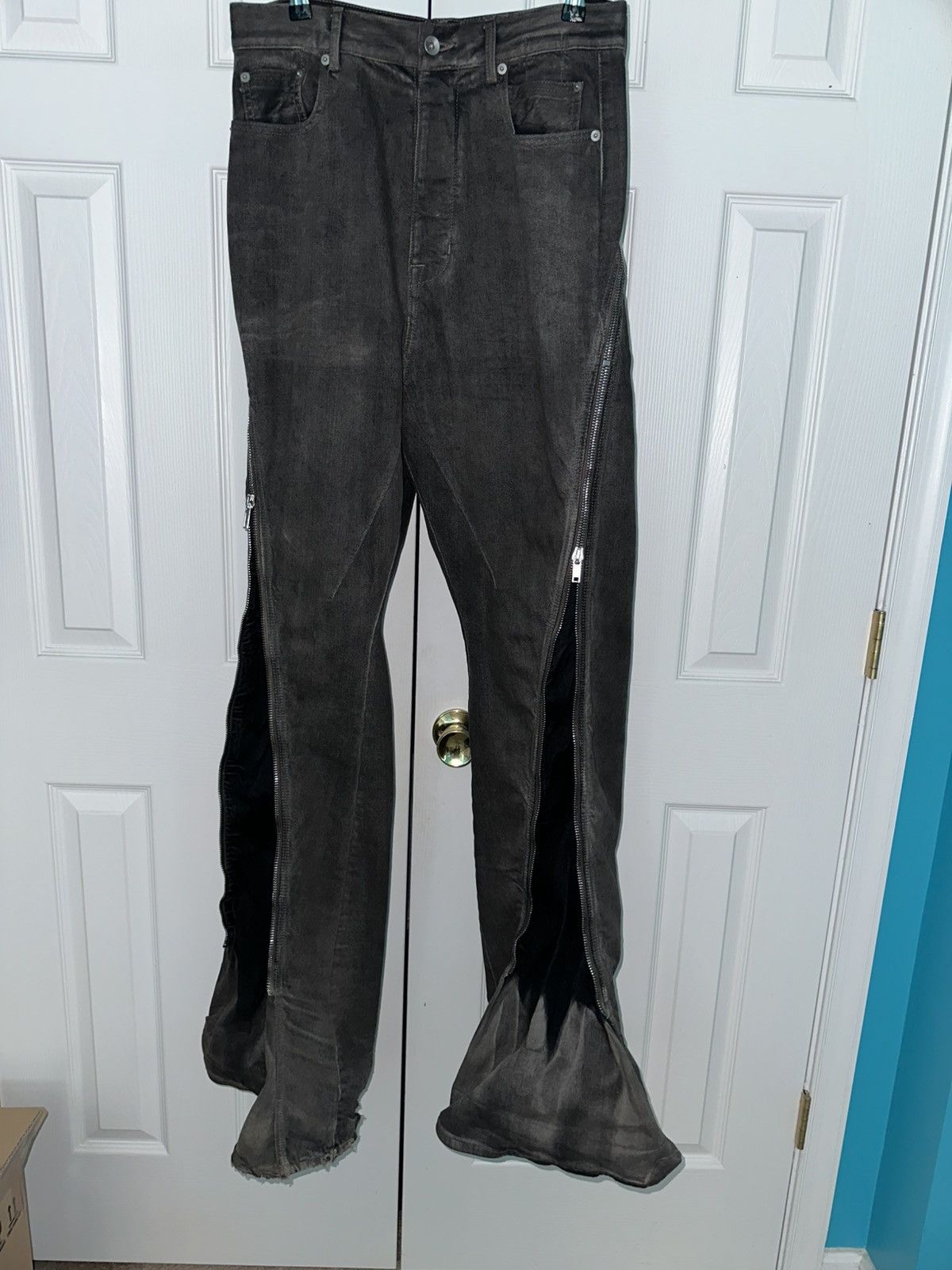 Rick Owens Rick Owens Dark Dust Banana Bolan Size 30 Size US 30 / EU 46 - 1 Thumbnail