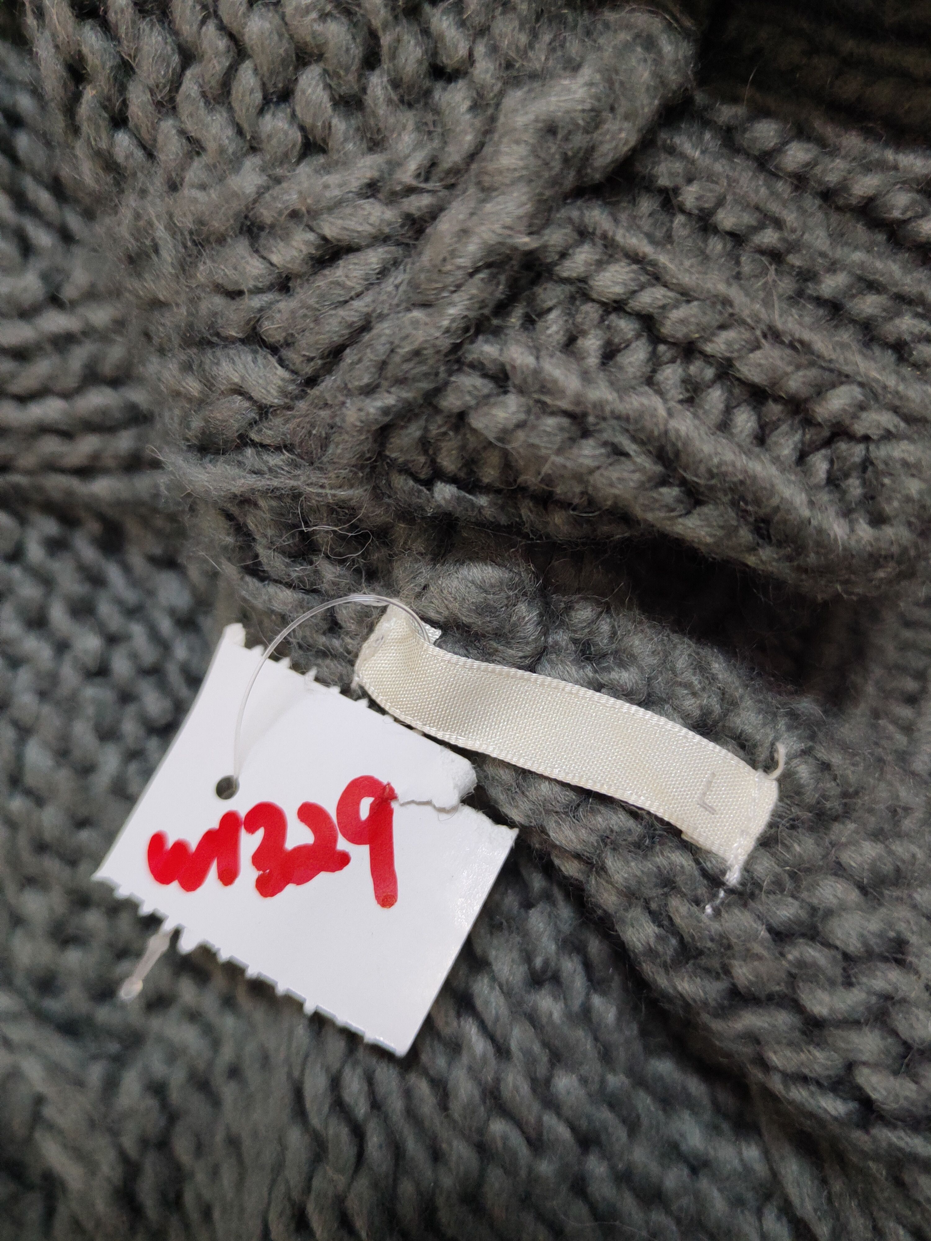 Aran Isles Knitwear GU Dark Gray Knitwear Cardigan #W1329 Size L / US 10 / IT 46 - 11 Thumbnail