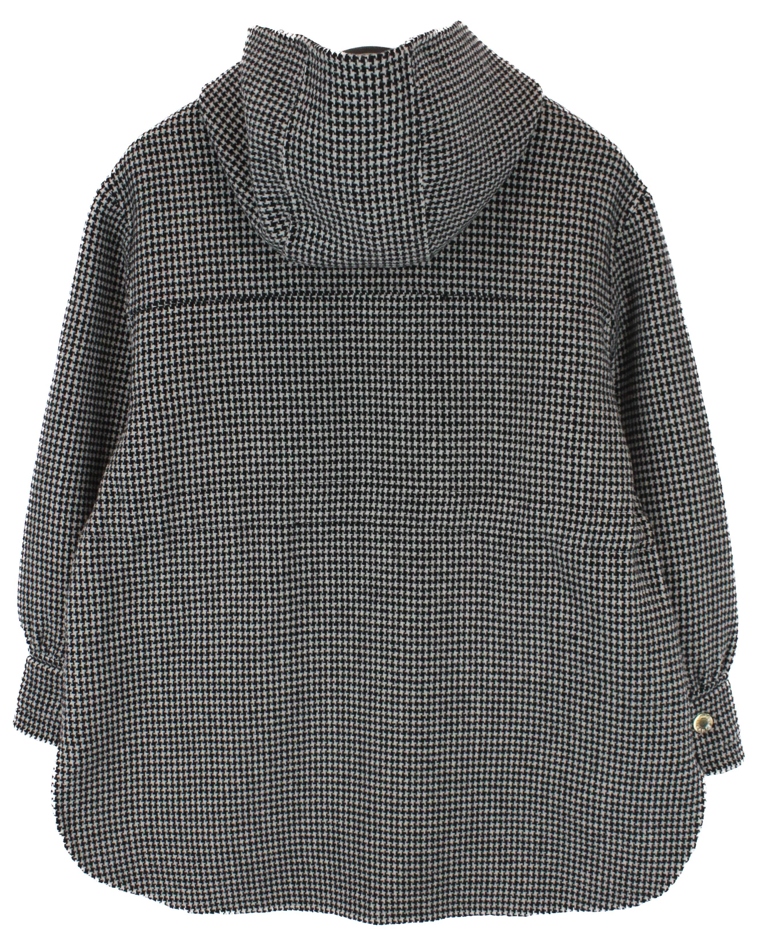 Sandro SANDRO Loumy Jacket Women's (EU) 34 Houndstooth Wool Blend Size XS / US 0-2 / IT 36-38 - 2 Thumbnail