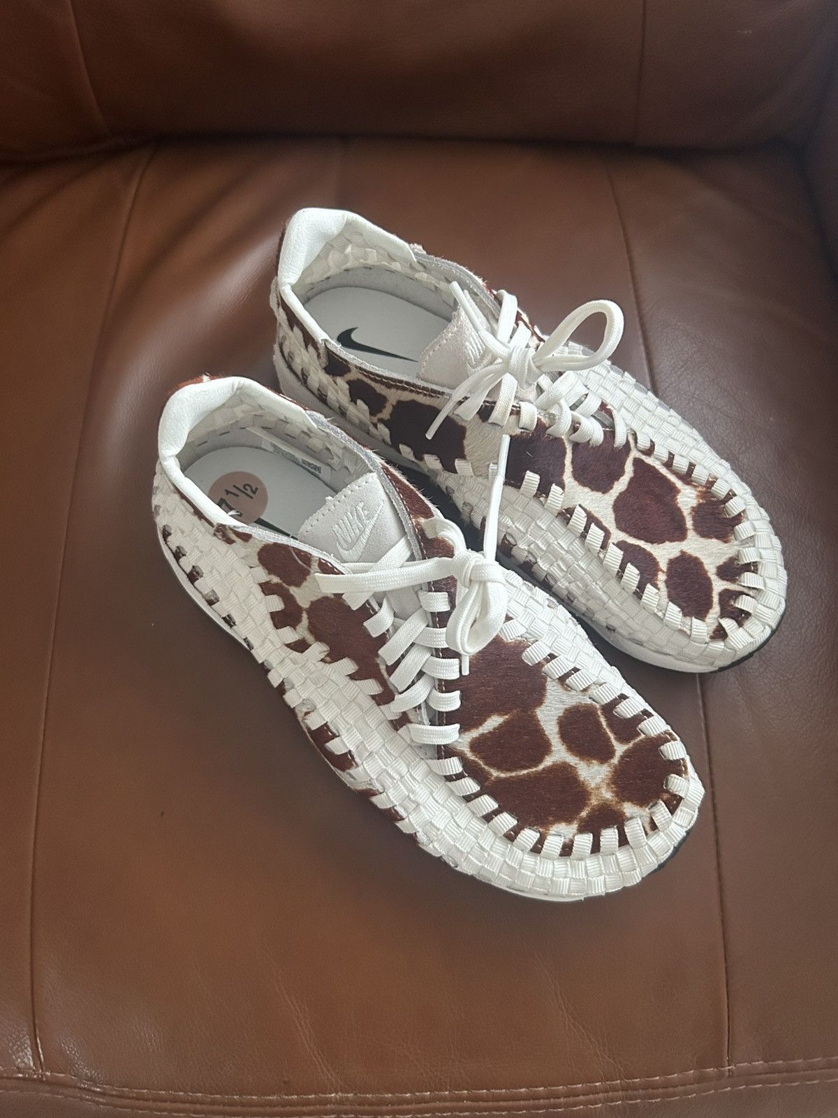 Nike Nike Air Footscape Woven Cow Print Size US 7.5 / EU 40-41 - 3 Thumbnail