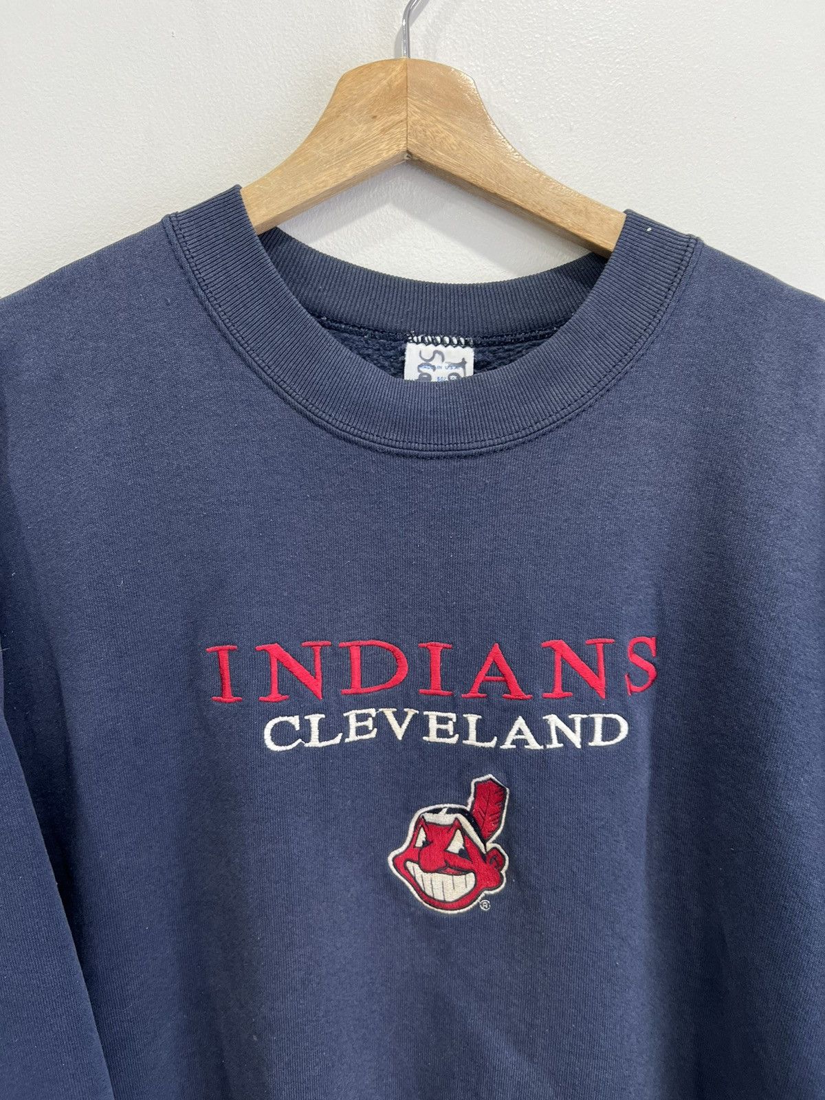 Vintage Vintage Cleveland Indians Sweater crewneck sweatshirt Size US XXL / EU 58 / 5 - 2 Thumbnail