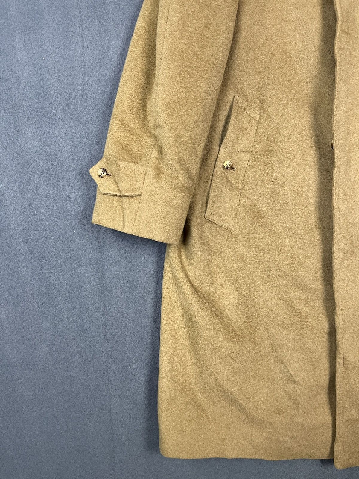 Burberry × Burberry Prorsum VINTAGE BURBERRY NEW WOOL 100% LONG COAT Size US M / EU 48-50 / 2 - 5 Thumbnail