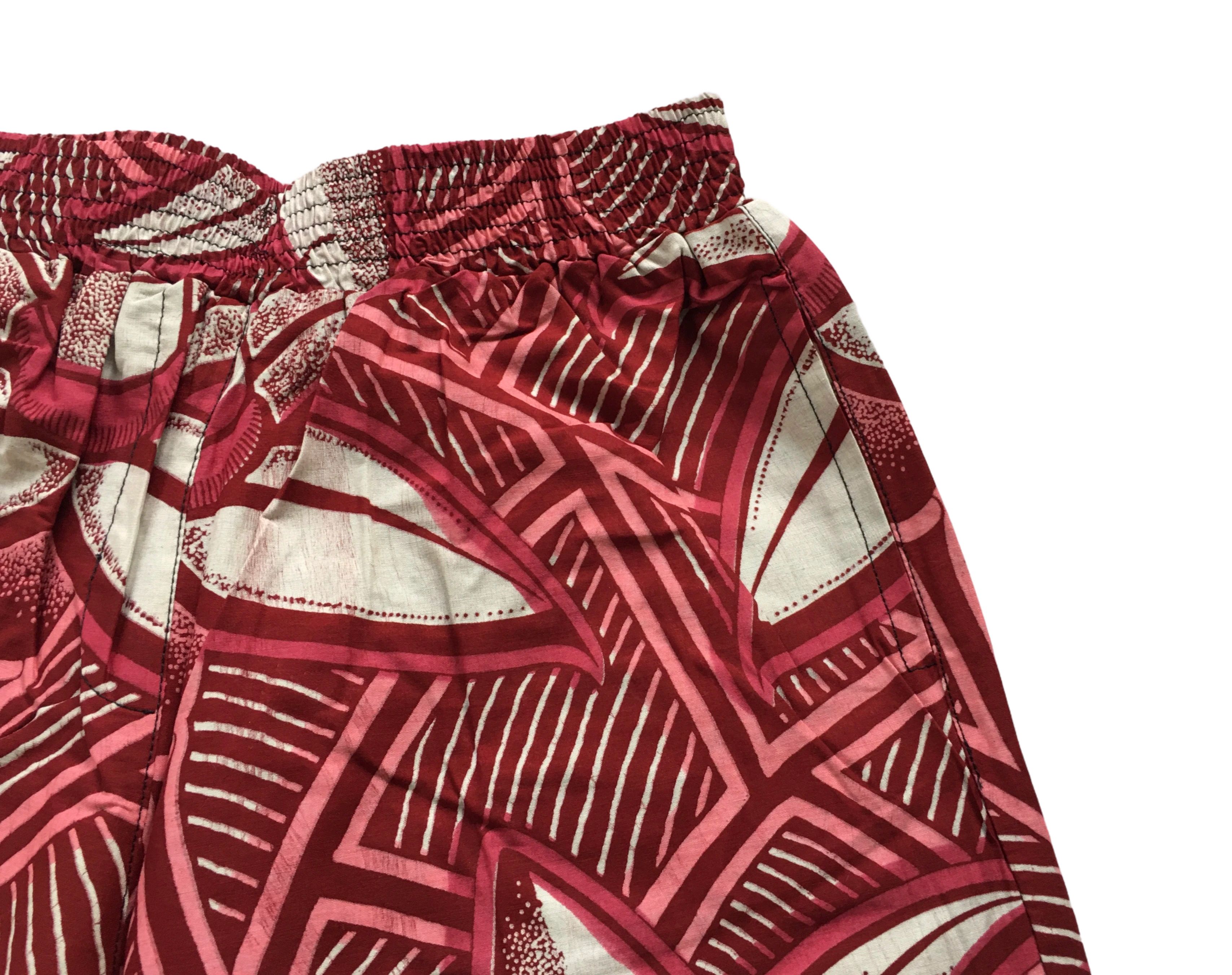 Other African Wax Print Cotton Midi Length Pants For Girl Size 34" / US 12 / IT 48 - 3 Thumbnail