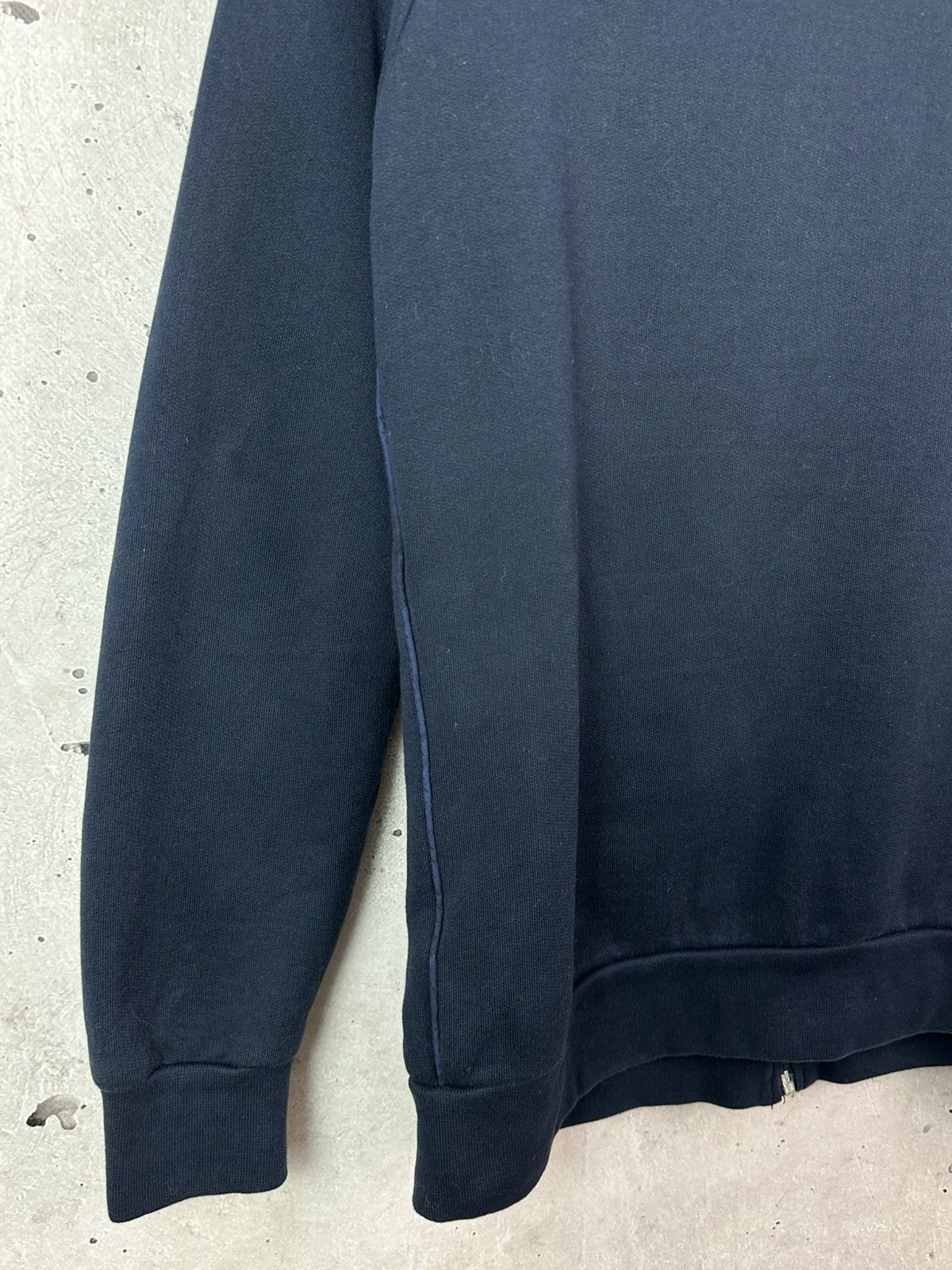 Barbour Barbour Navy Cotton Logo Zip Long Sleeve Men’s Bomber-Jumper Size US S / EU 44-46 / 1 - 11 Thumbnail