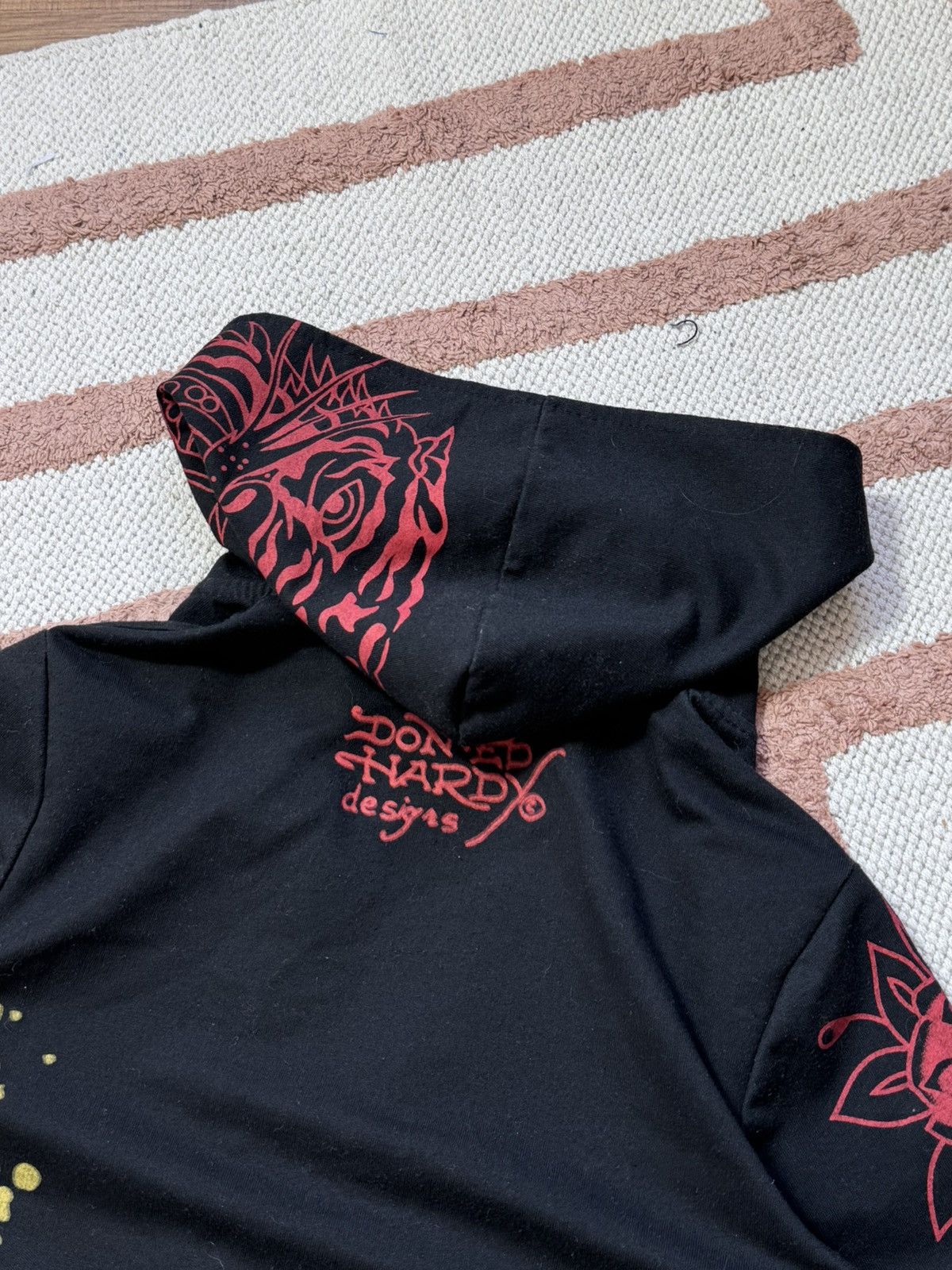 Ed Hardy VINTAGE ED HARDY 2000s ZIP UP HOODIE Size S / US 4 / IT 40 - 7 Thumbnail