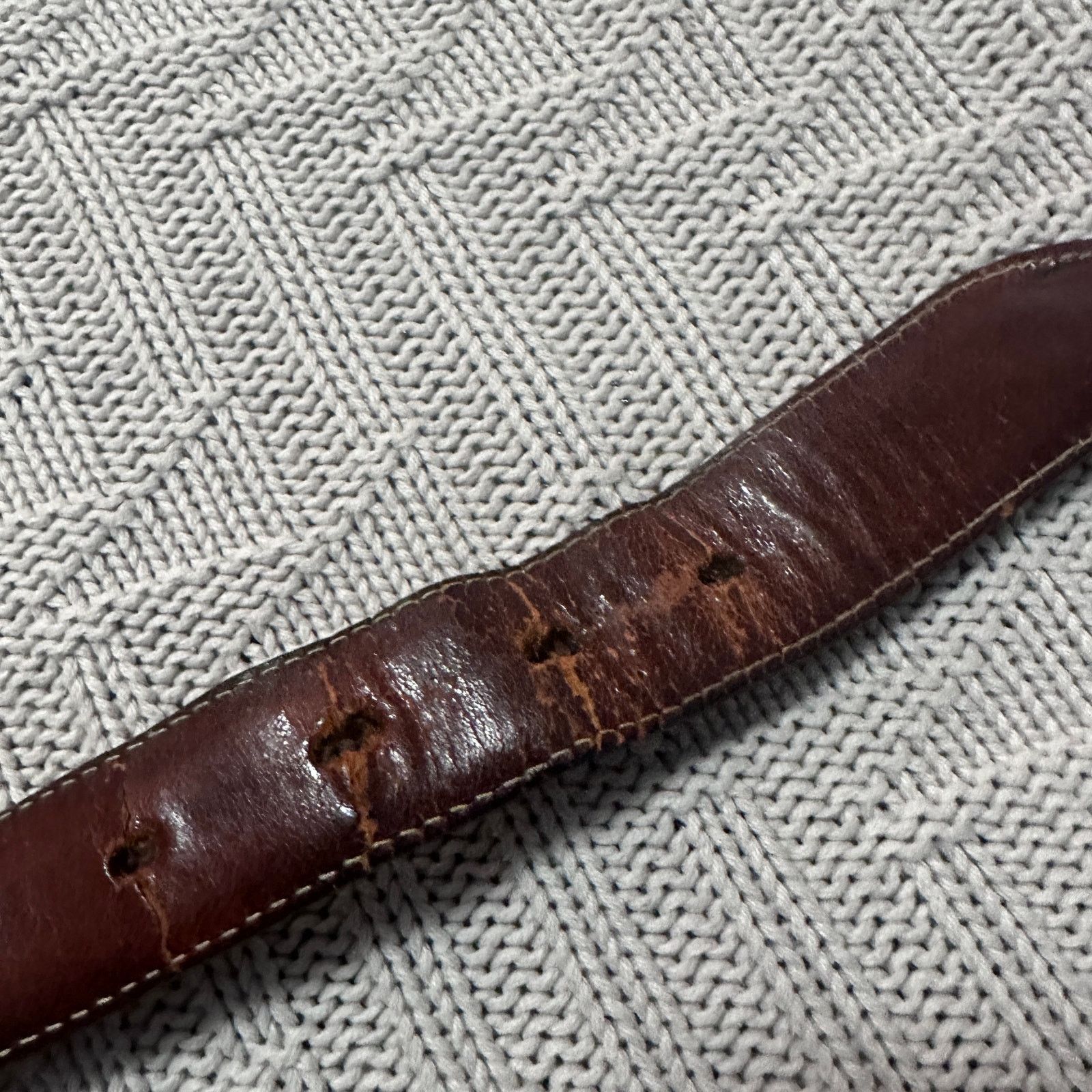 Banana Republic Vintage Banana Republic brown leather belt Size ONE SIZE - 5 Thumbnail