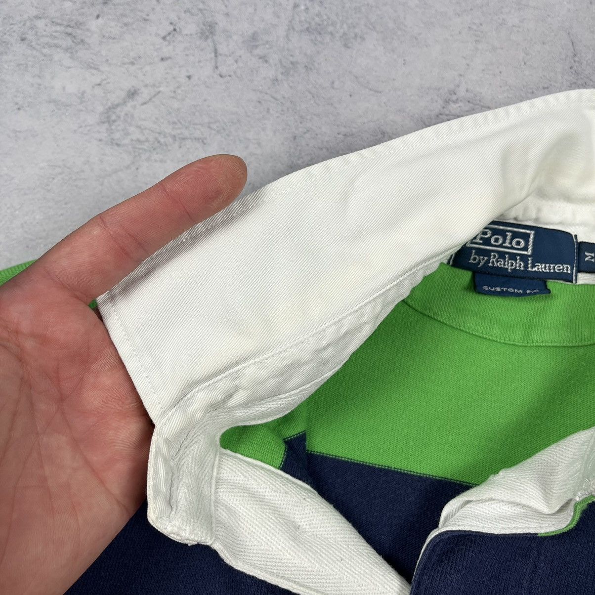 Polo Ralph Lauren Vintage Polo Ralph Lauren rare stripped rugby shirt 90’s Size US M / EU 48-50 / 2 - 14 Thumbnail