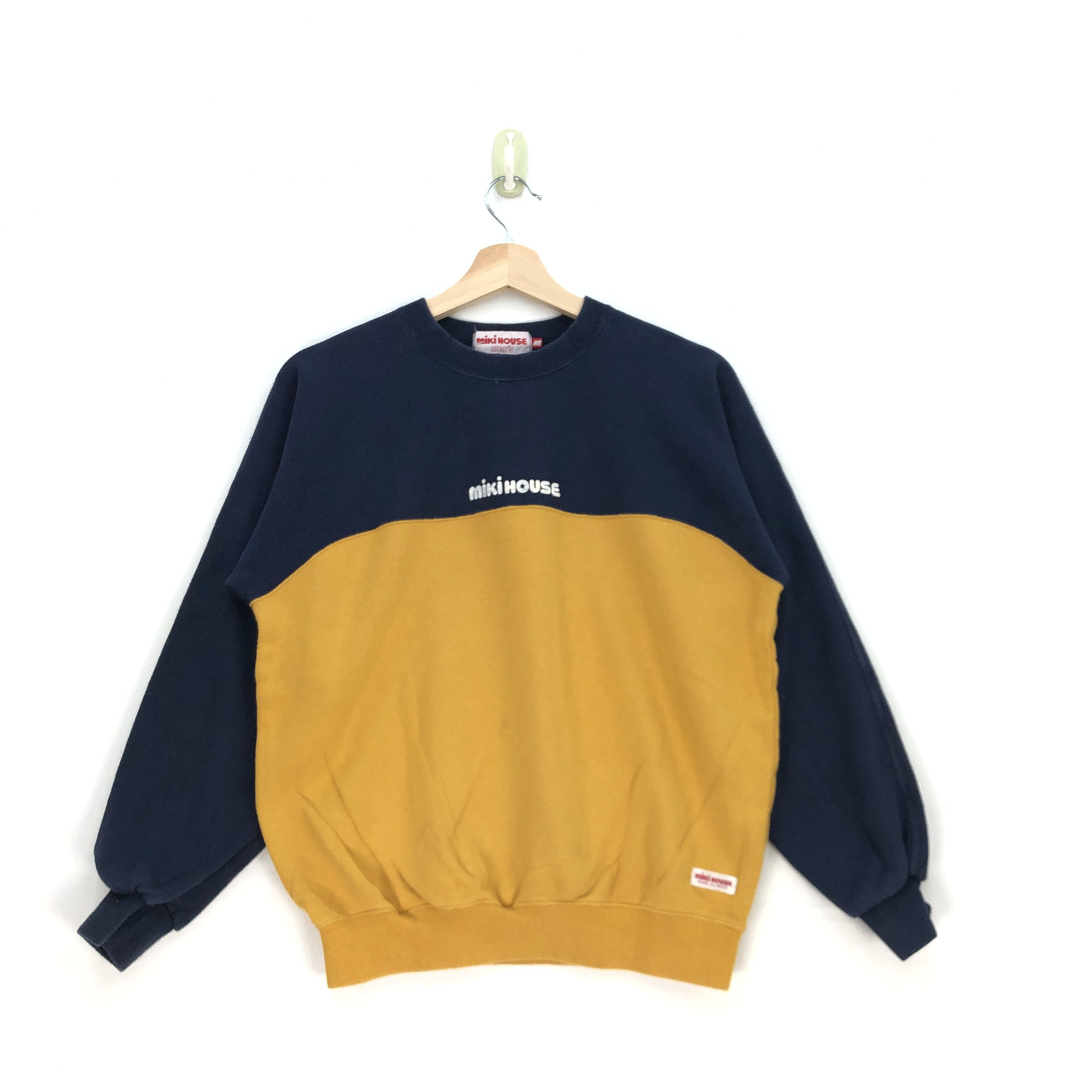 Japanese Brand × Vintage Vintage 90s Miki House Sweatshirt Japanese Sweaters Jumper Size US M / EU 48-50 / 2 - 2 Thumbnail