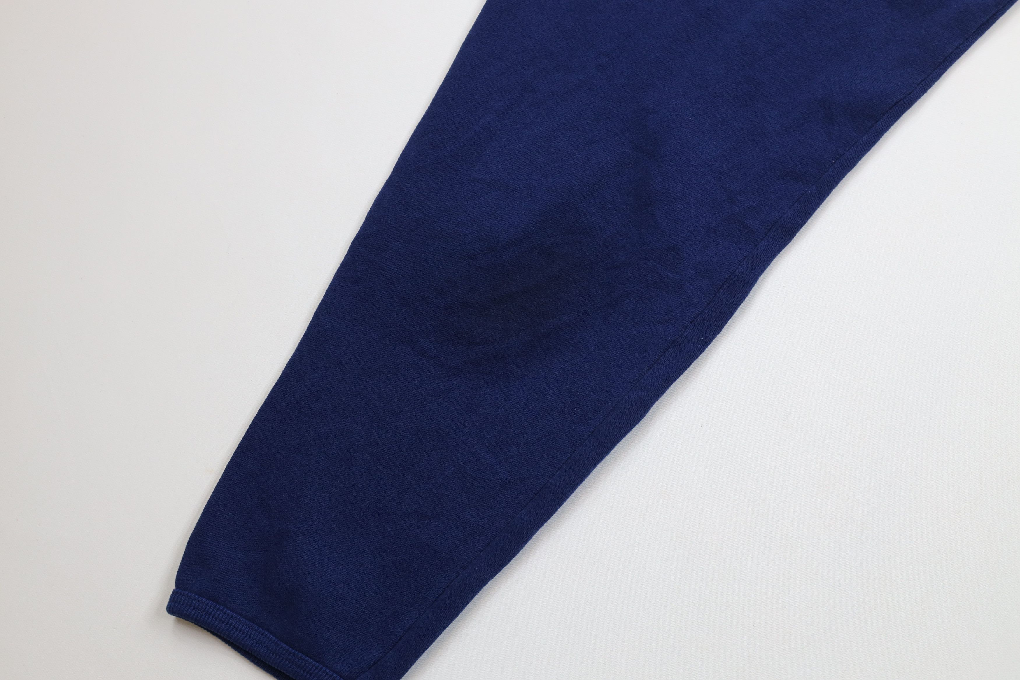 Vintage Vintage 90s Streetwear Blank Sweatpants Joggers Blue USA Size 26" / US 2 / IT 38 - 5 Thumbnail