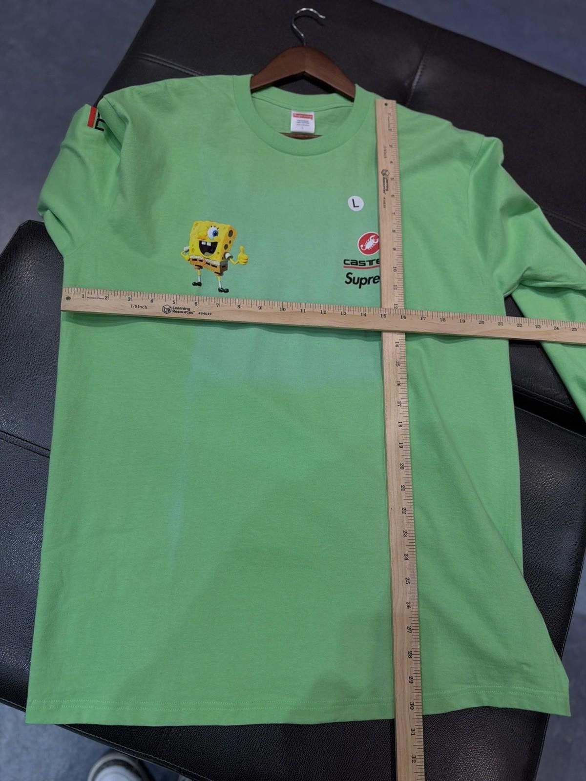 Supreme Supreme SpongeBob/Castelli Racing L/S Tee Green Large Green Size US L / EU 52-54 / 3 - 6 Thumbnail
