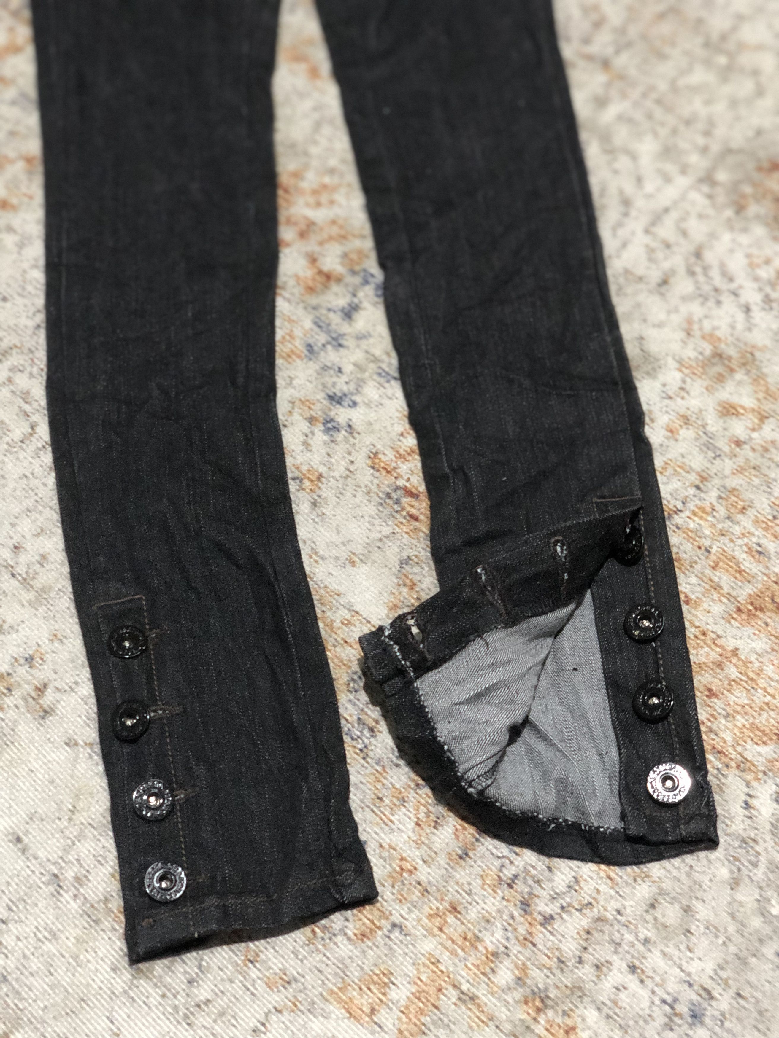 If Six Was Nine d.i.a gyaru japanese denim jeans pants Size 25" / US 0 / IT 36 - 8 Thumbnail