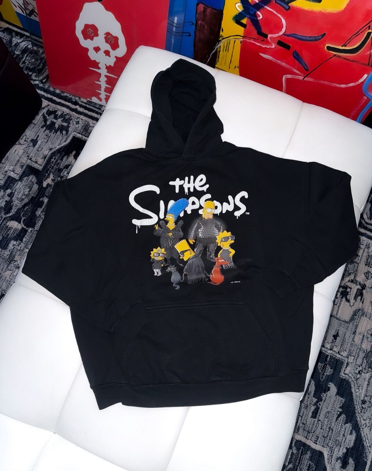 Balenciaga × The Simpsons Balenciaga hoodie Size US L / EU 52-54 / 3 - 1 Thumbnail