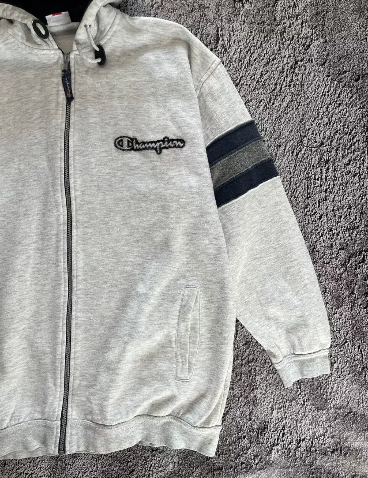 Champion Champion Full Zip Hoodie Mens Size M Size US M / EU 48-50 / 2 - 4 Thumbnail