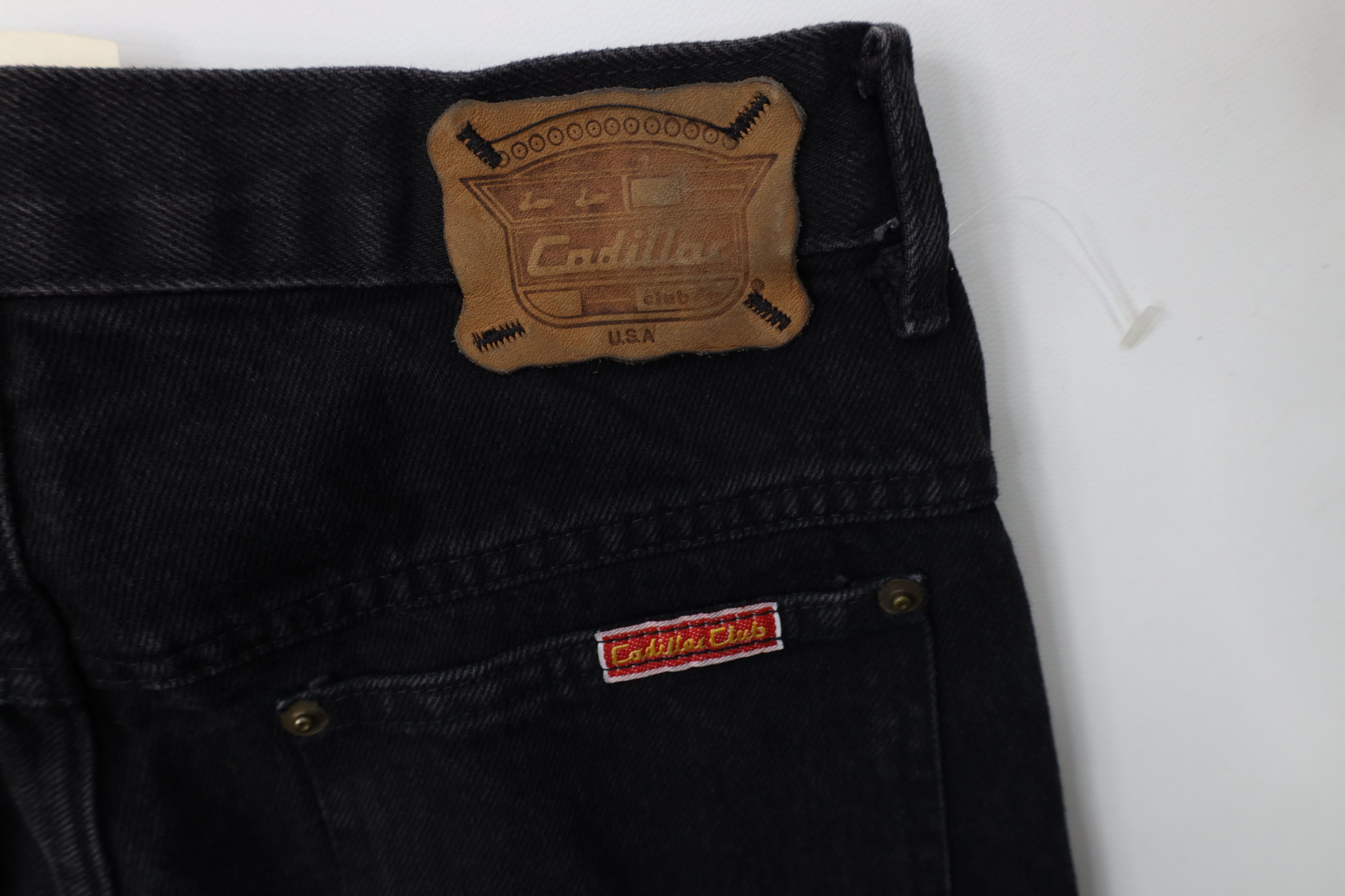 Cadillac Deadstock Vintage 80s 90s Cadillac Straight Leg Jeans USA Size US 30 / EU 46 - 14 Thumbnail