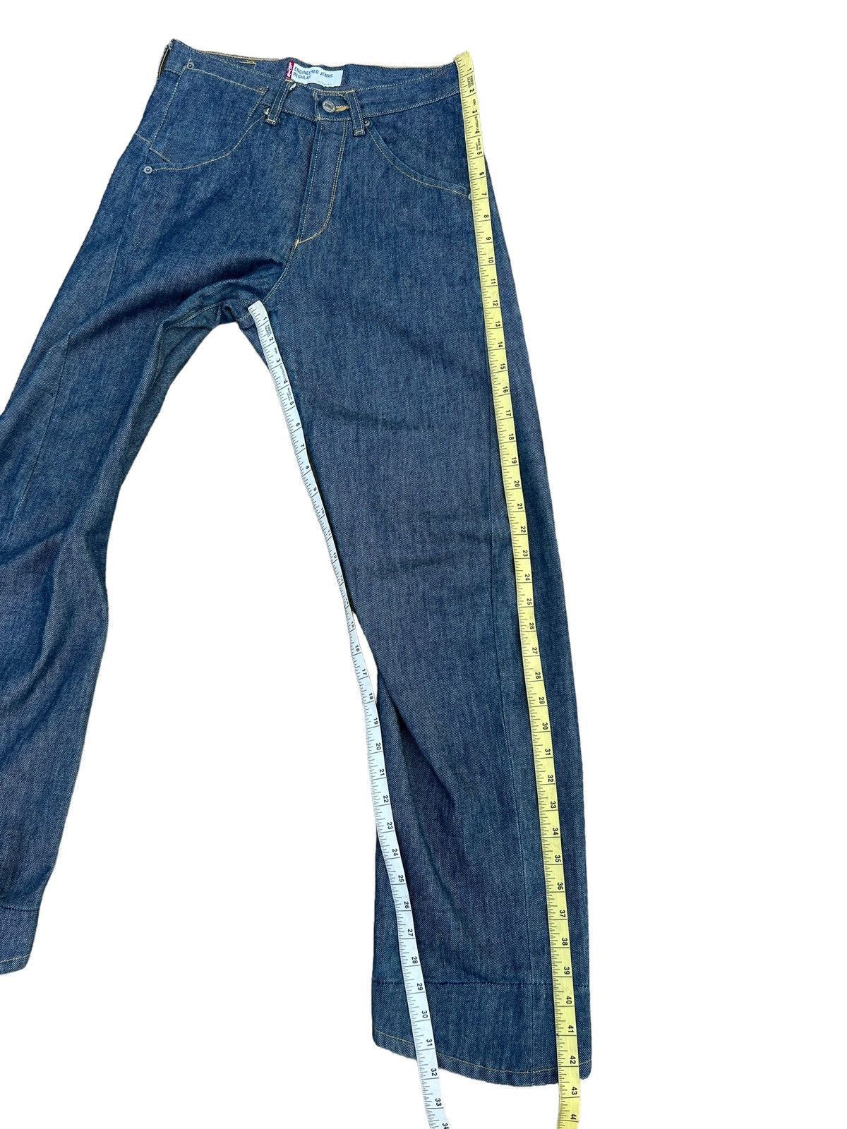 Japanese Brand Vintage Levi’s Engineered Jeans Japan Regular Denim Size US 29 - 5 Thumbnail