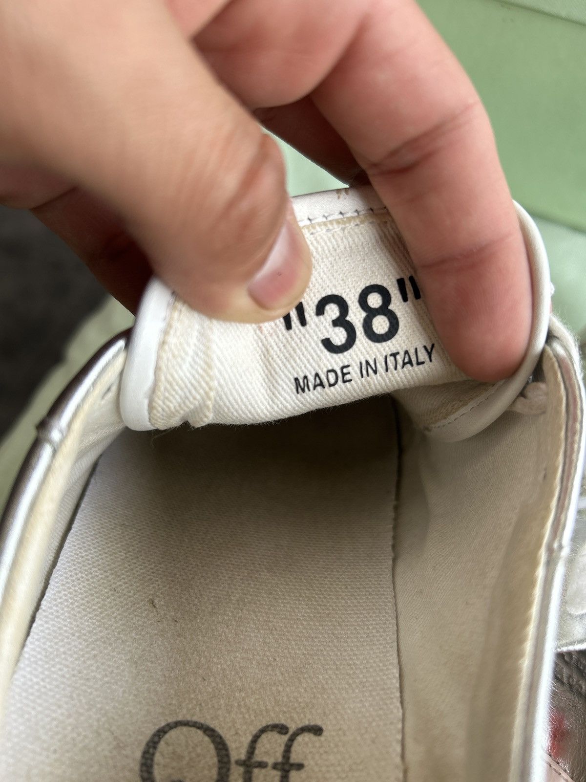 Off-White Off white silver lows Size US 8 / IT 38 - 2 Thumbnail