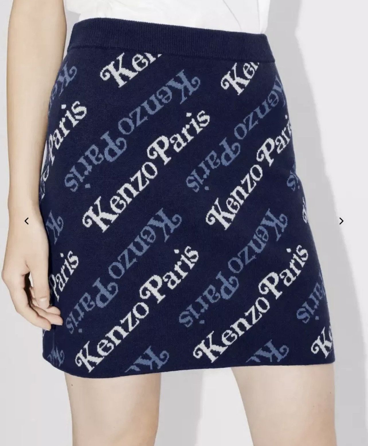 Kenzo KENZO X VERDY 'KENZO BY VERDY' MINISKIRT Blue Size 28" / US 6 / IT 42 - 20 Thumbnail
