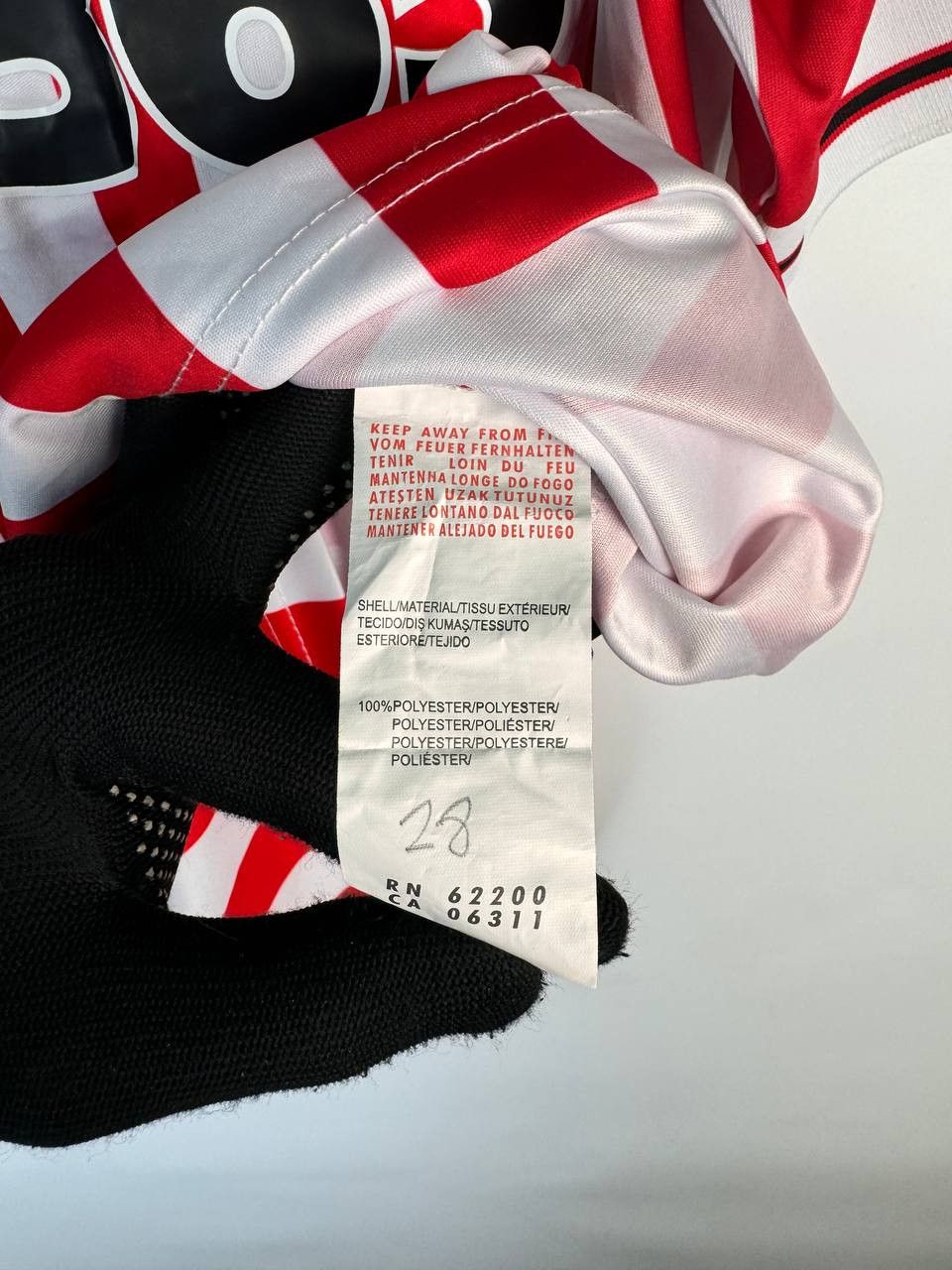 Vintage vintage streetwear Stoke City Football jersey Manhoef Size US L / EU 52-54 / 3 - 3 Thumbnail