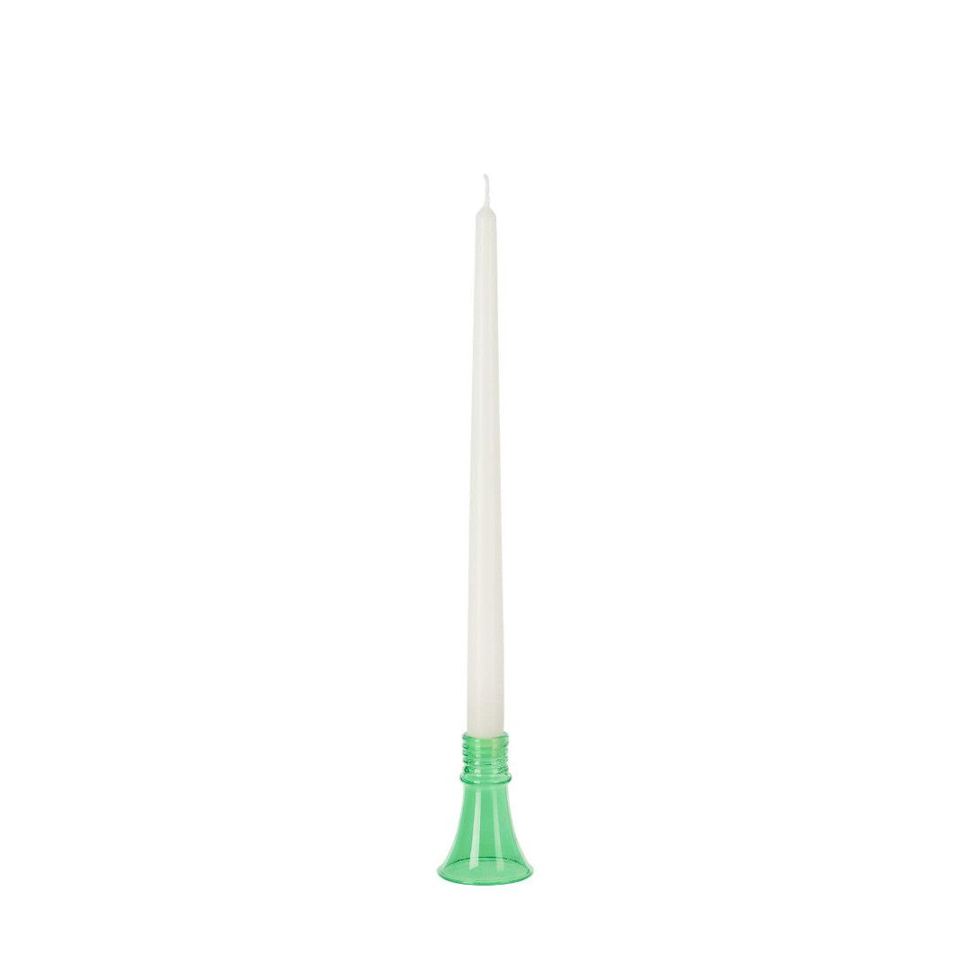 Sunnei o1mle0325 Size: OS / Unisex Murano Candleholder in Green Size ONE SIZE - 2 Thumbnail