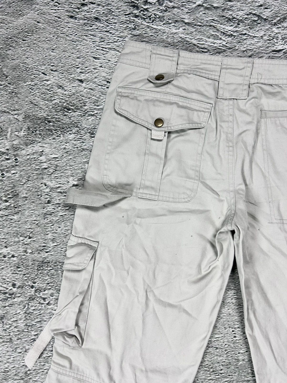 Other Saix vintage cargo pants beige military flared Size US 32 / EU 48 - 9 Thumbnail