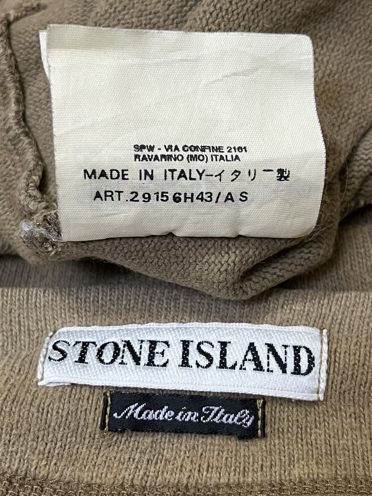 Stone Island VINTAGE 90s STONE ISLAND 077 NORT Q1 CE/99 FADED SWEATSHIRT Size US M / EU 48-50 / 2 - 10 Thumbnail