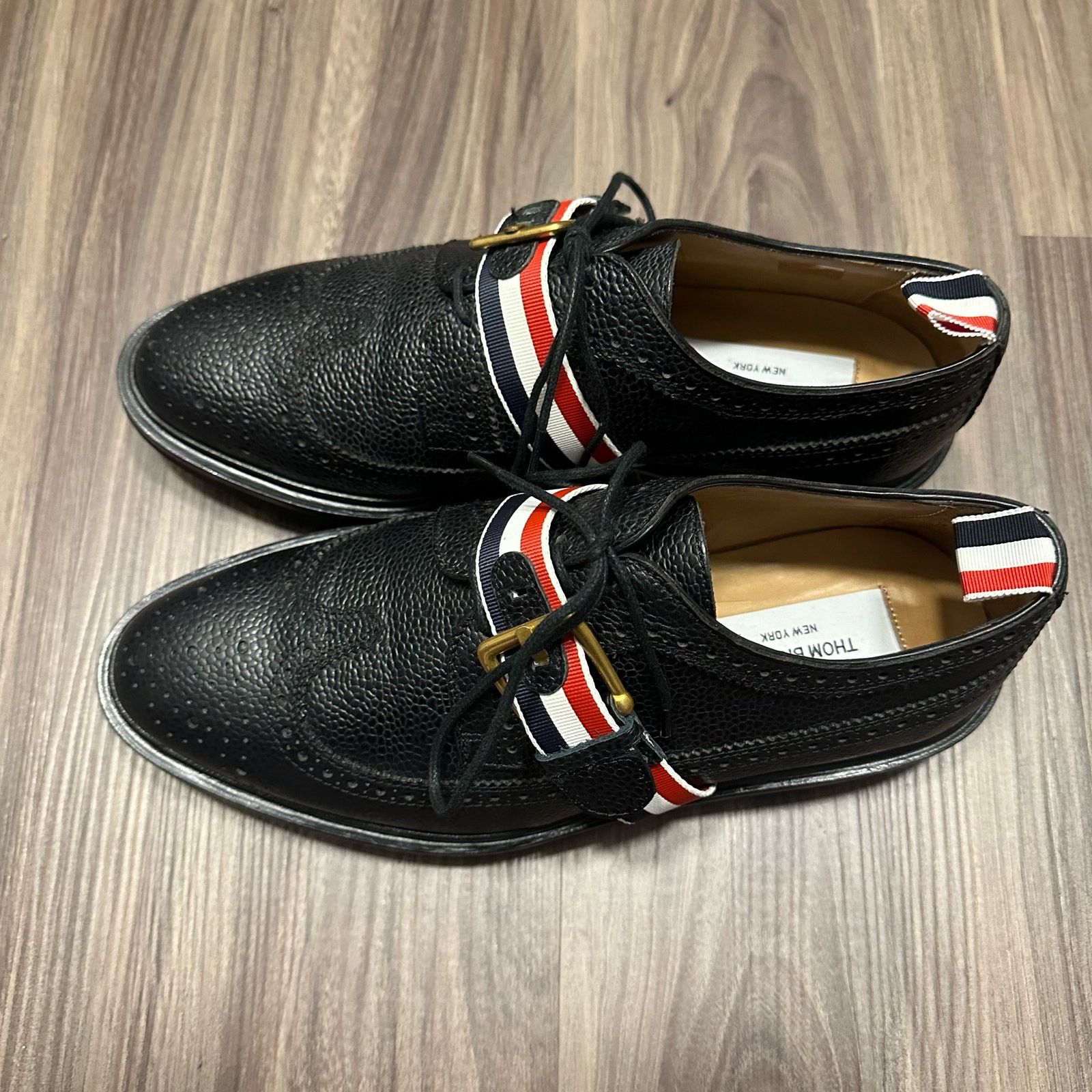 Thom Browne Rare Classic Thom Browne Wingtip with Strap US 7 | EU 40 Size US 7 / EU 40 - 4 Thumbnail