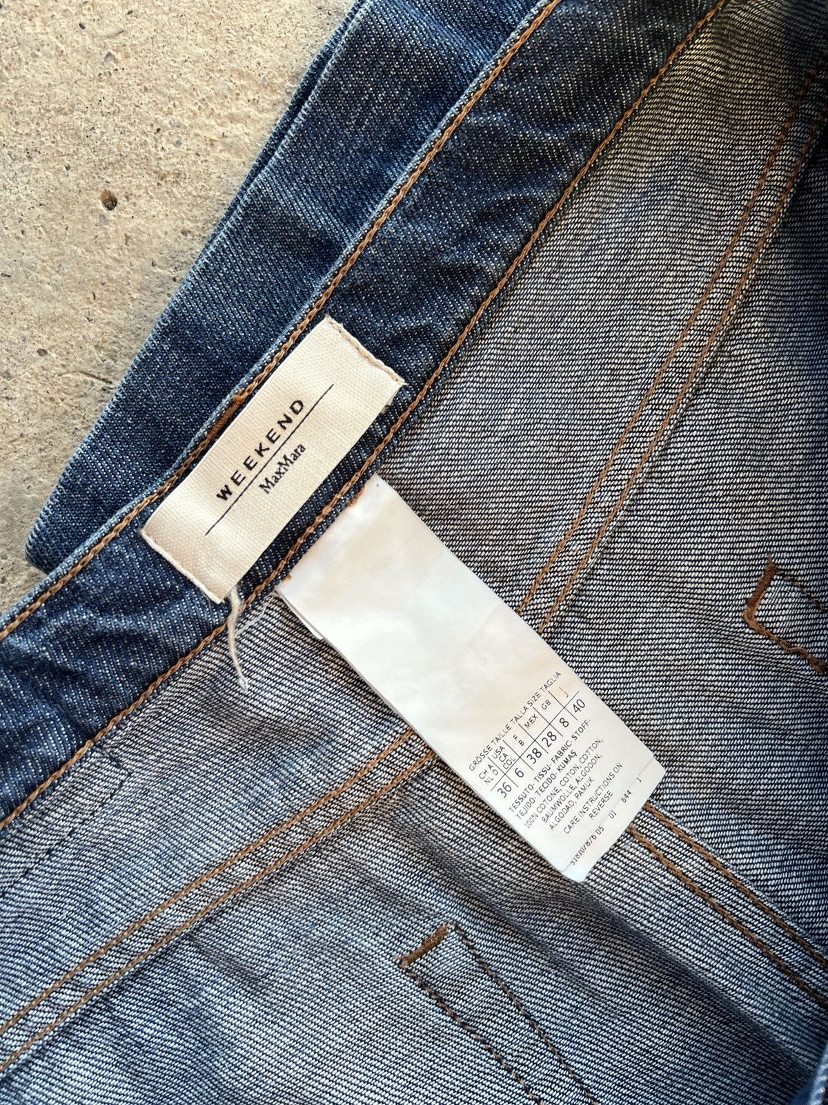 Weekend Max Mara Weekend Max Mara Jeans Size 28" / US 6 / IT 42 - 7 Thumbnail
